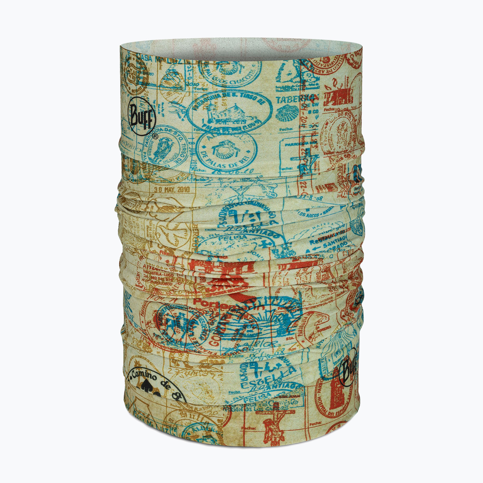 Многофункционална кърпа BUFF Coolnet UV camino credential