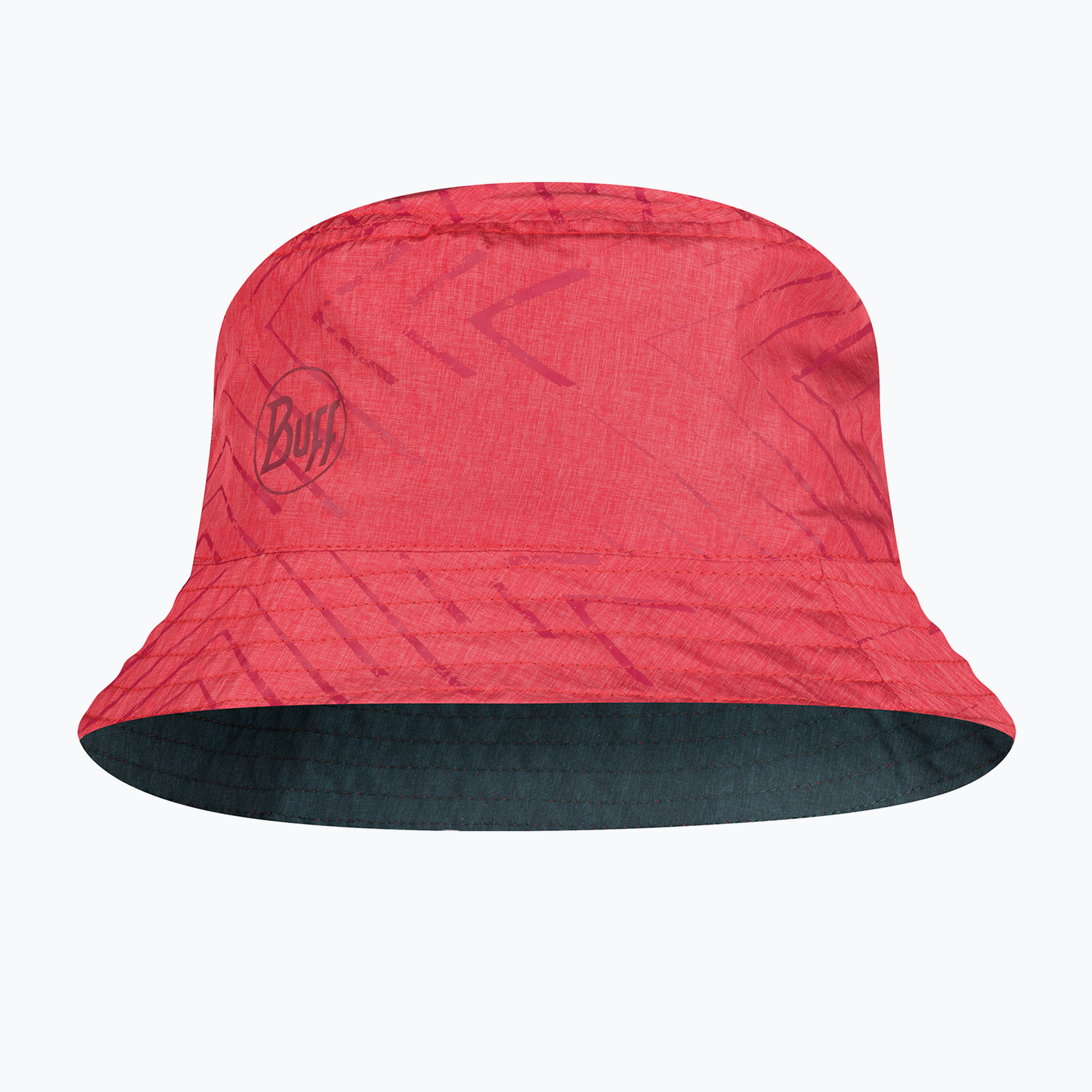 Kapelusz BUFF Travel Bucket collage red 