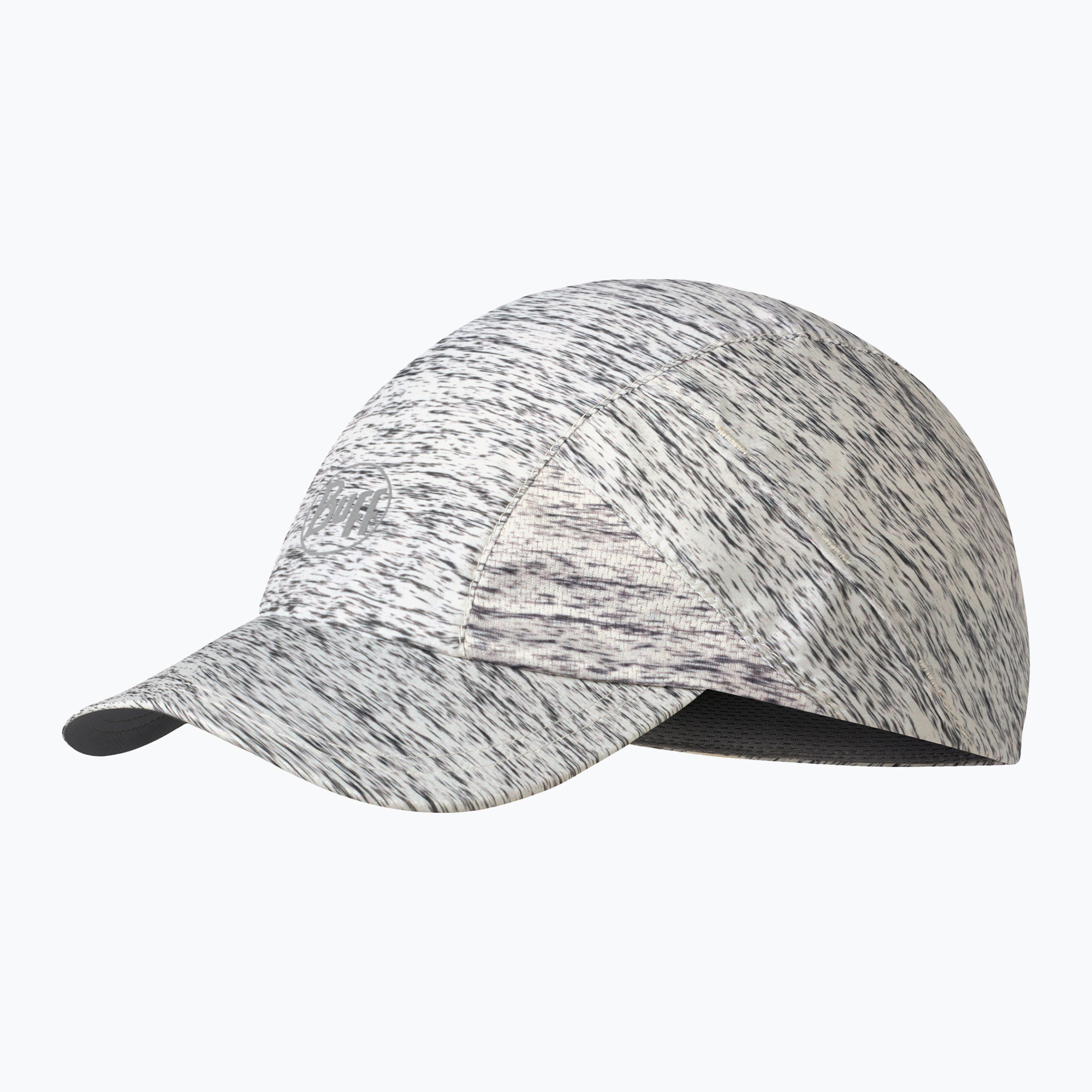Бейзболна шапка BUFF Pro Run silver grey