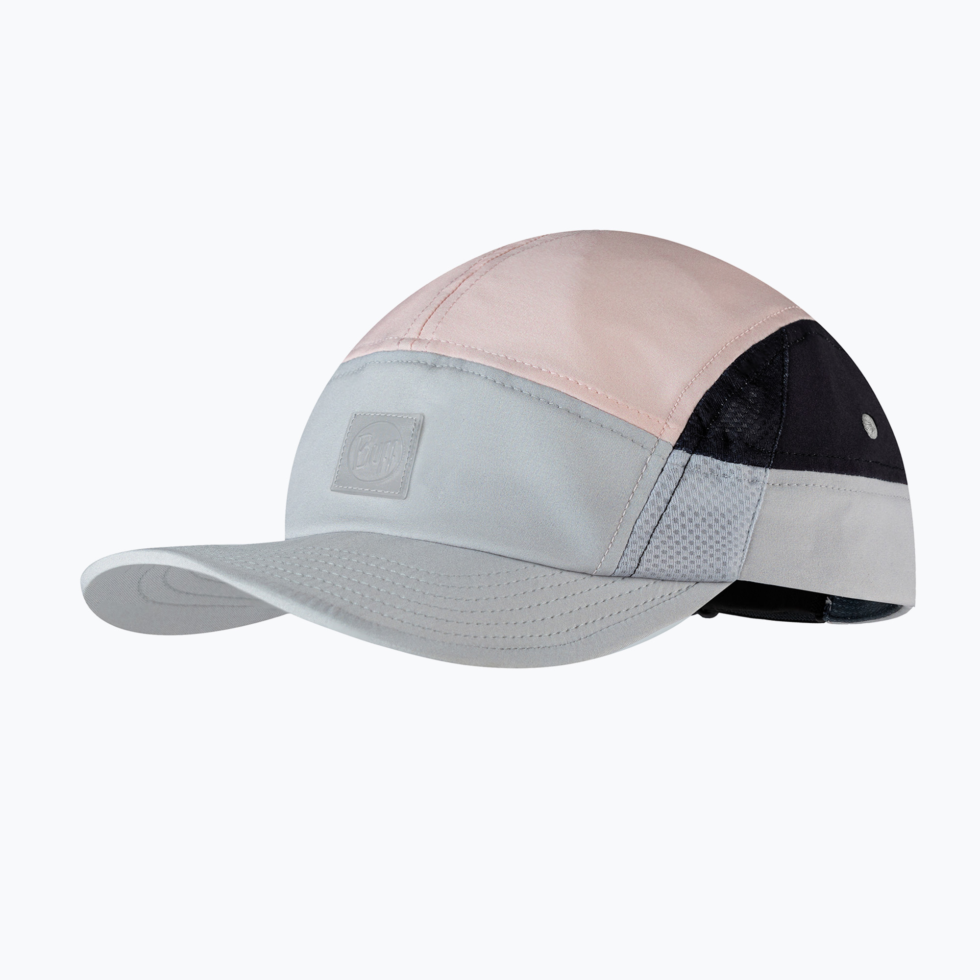 Czapka z daszkiem dziecięca BUFF 5 Panel Sport domus light grey 