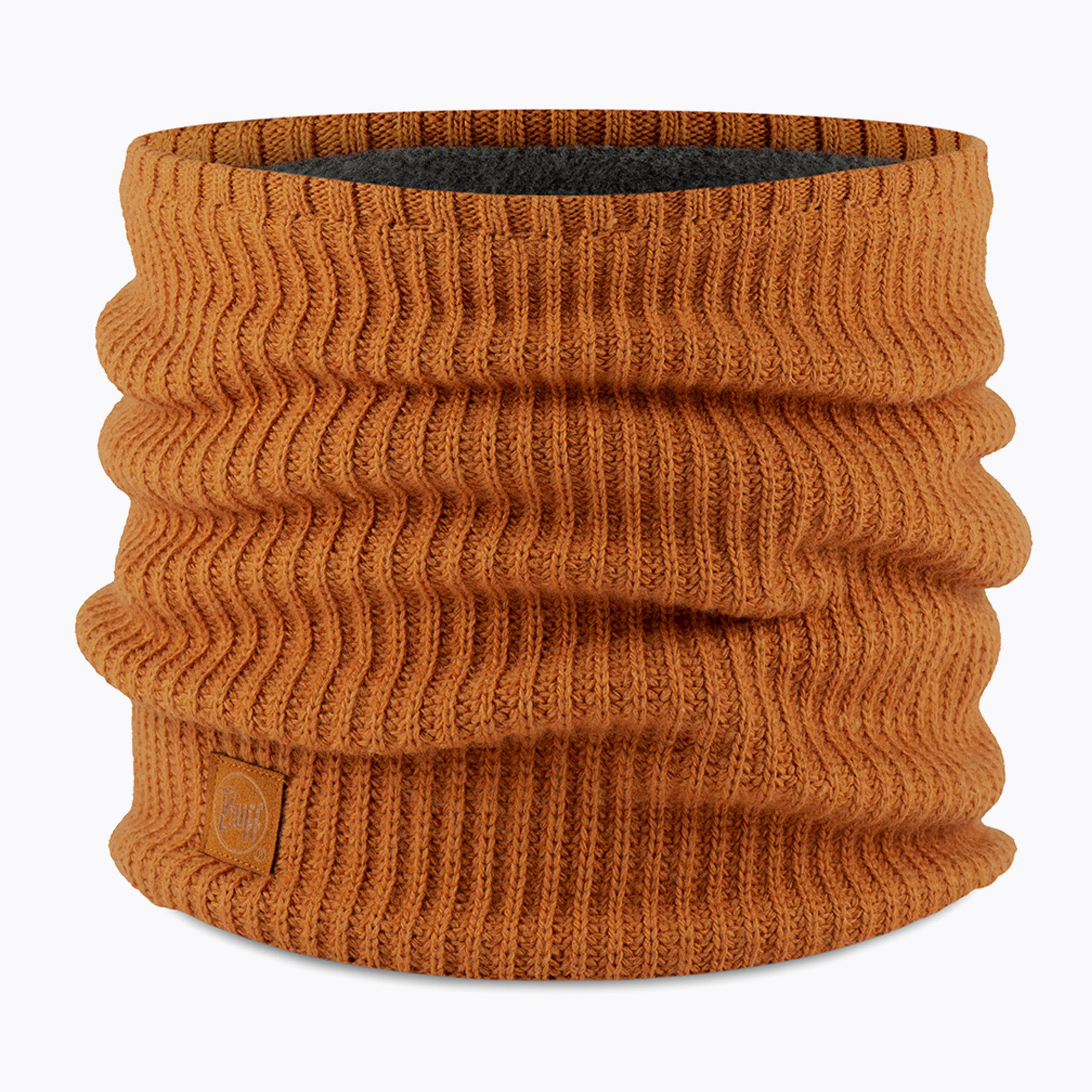 Komin BUFF Knitted & Fleece Rutger ambar