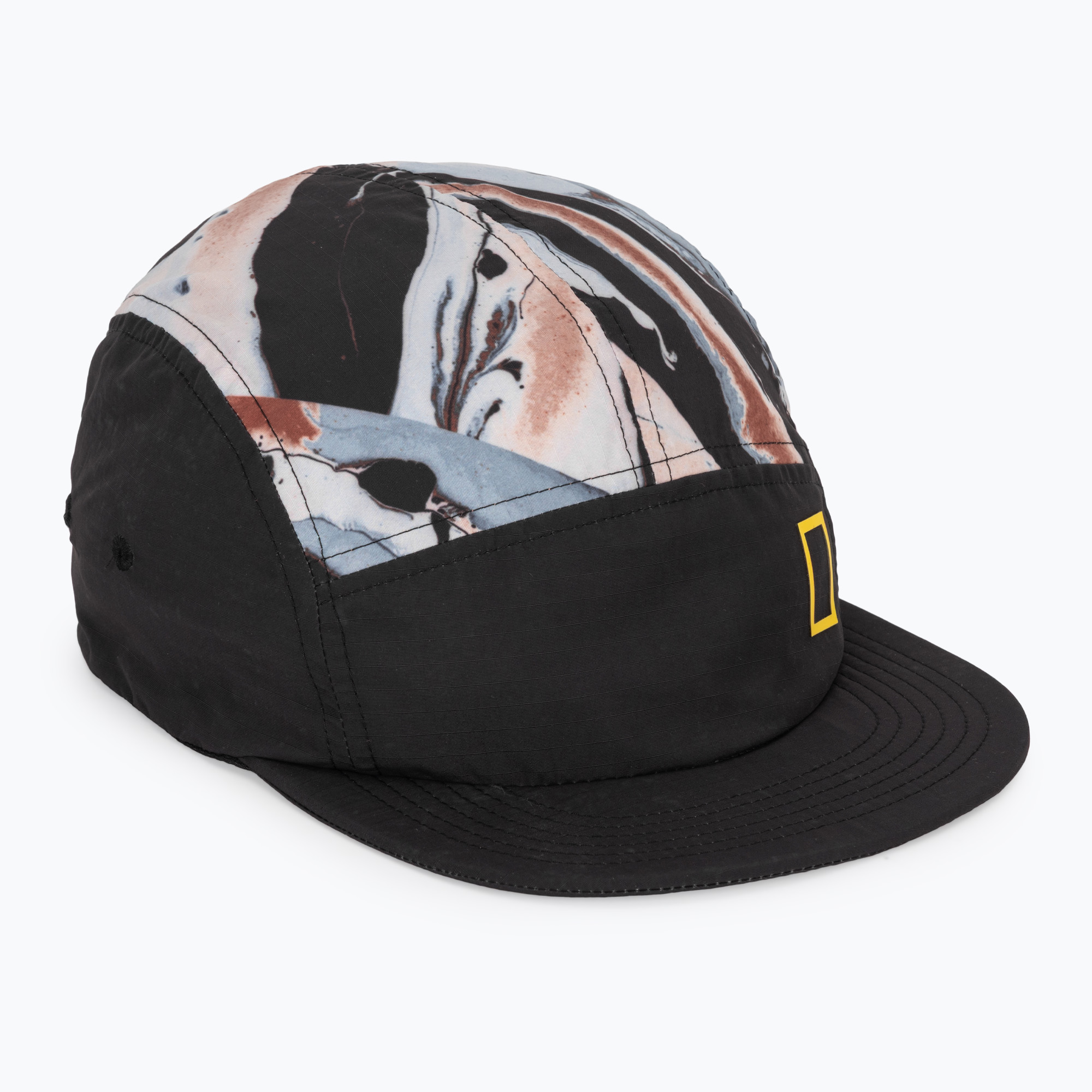 Шапка с козирка BUFF 5 Panel Explore reige black