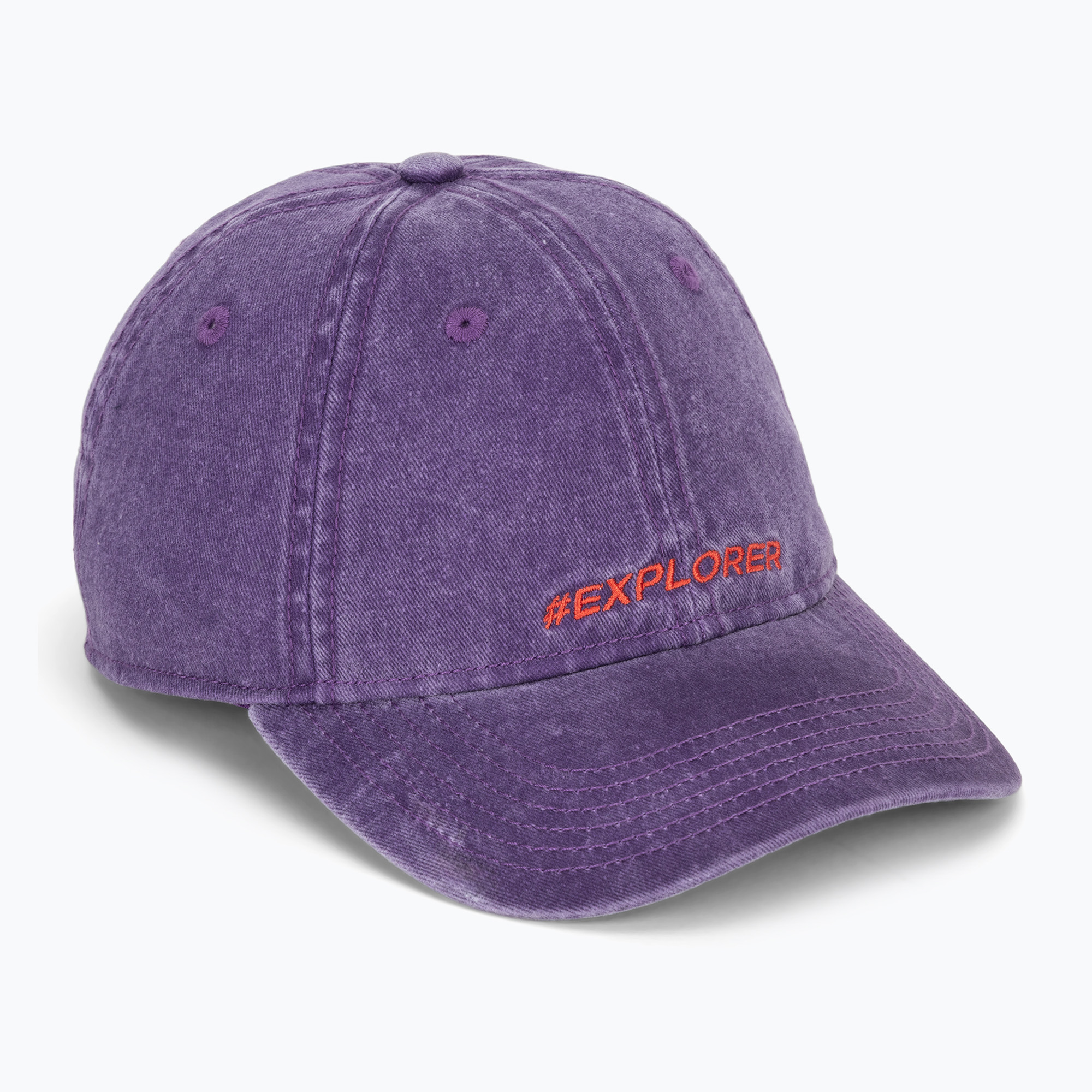 Kinder-Basecap BUFF Baseball brokes violet