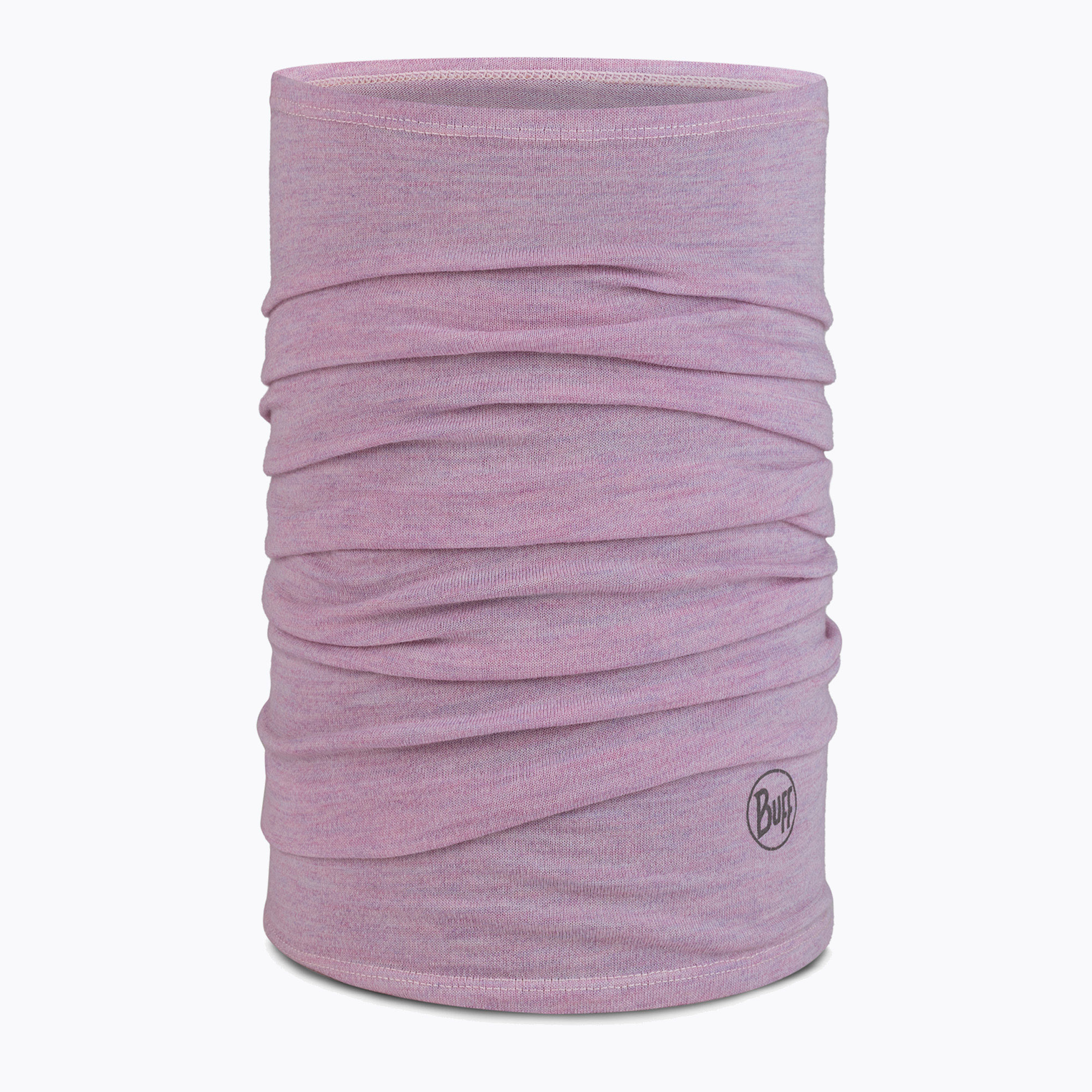 Chusta wielofunkcyjna BUFF Midweight Merino Wool melange lilac sand 