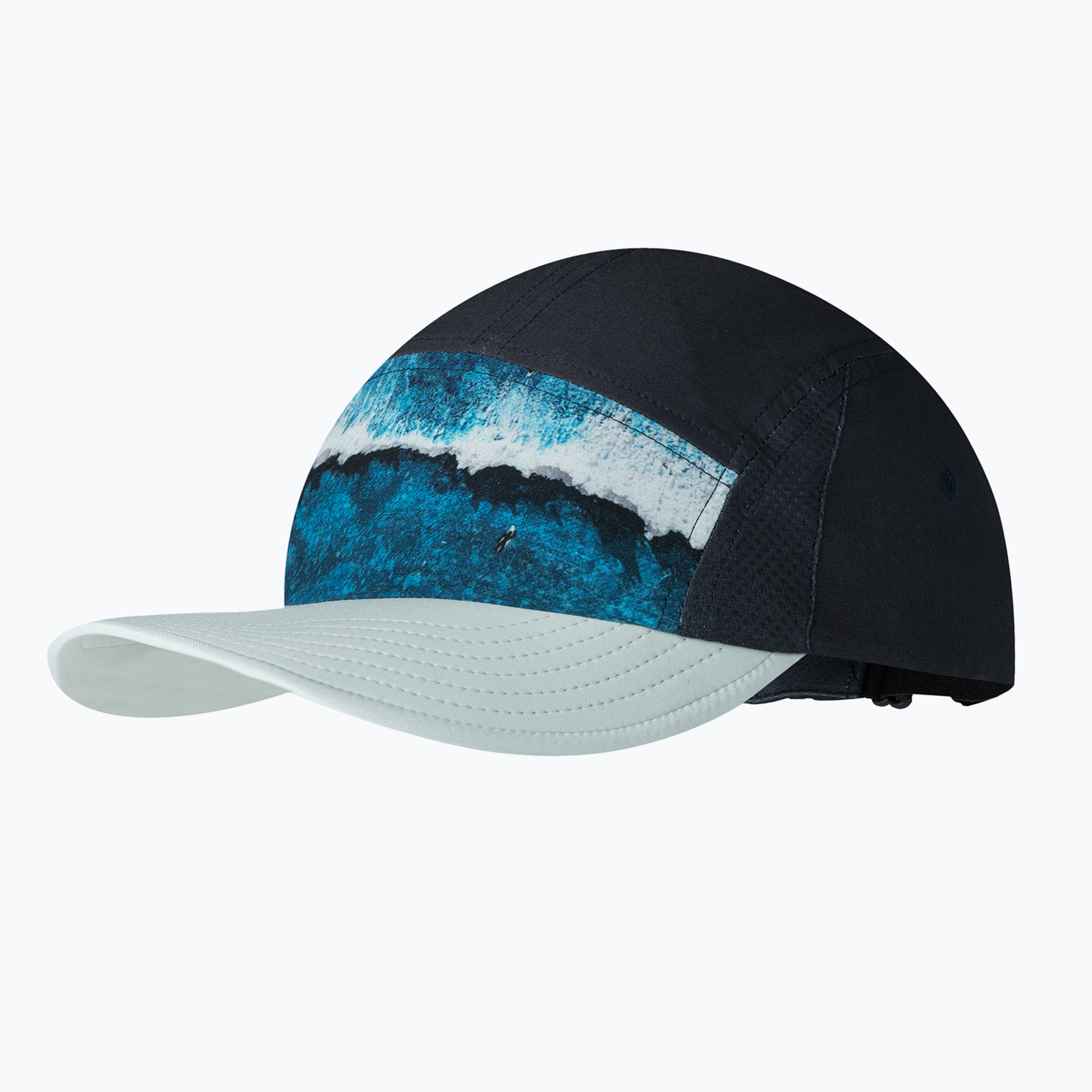 Czapka z daszkiem BUFF 5 Panel Go parley navy 