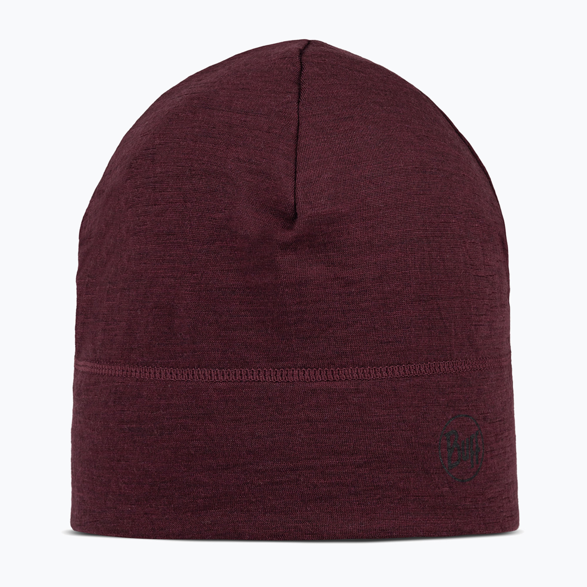 Căciulă de iarnă Buff Merino Lightweight garnet