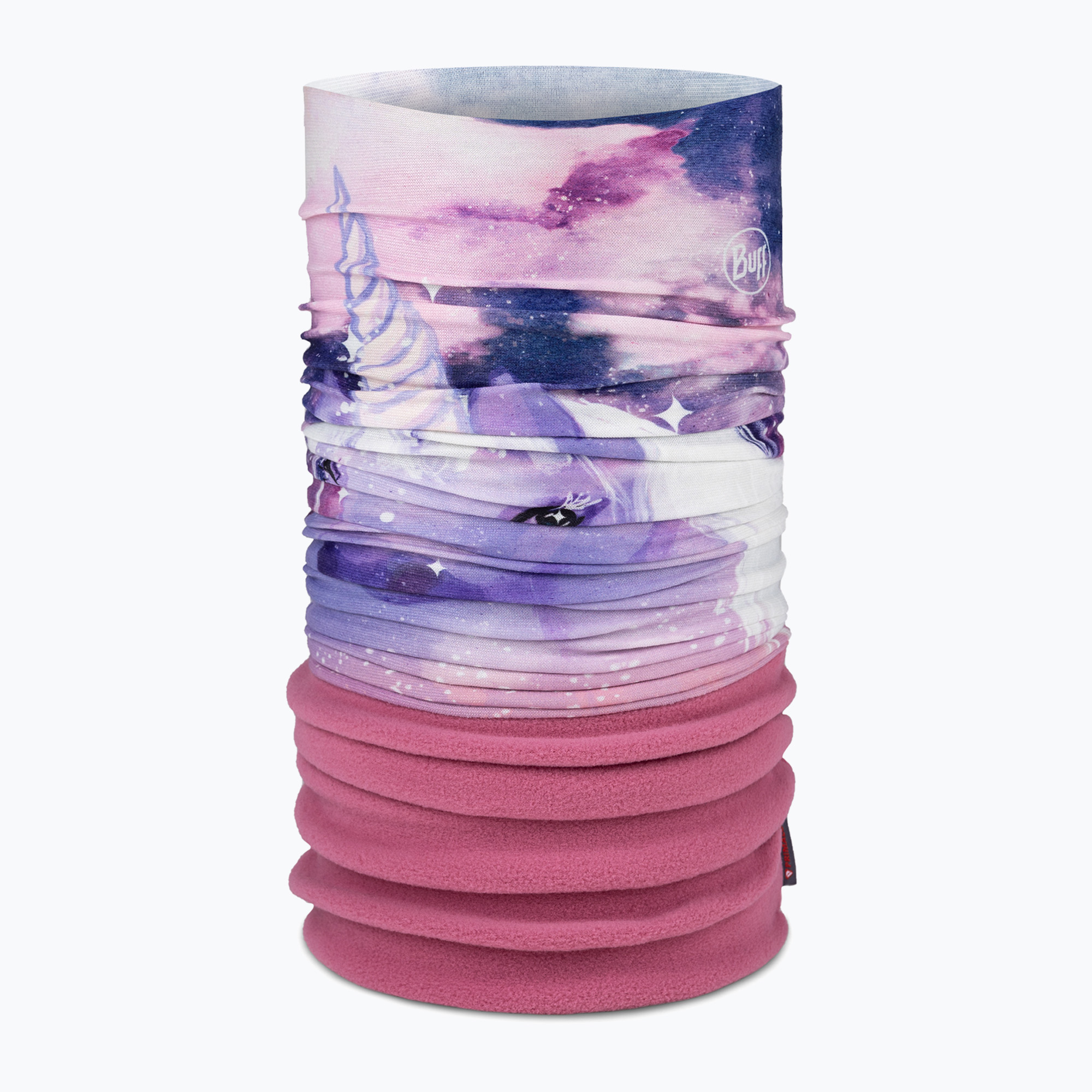 Chusta wielofunkcyjna dziecięca BUFF Polar tulip pink 