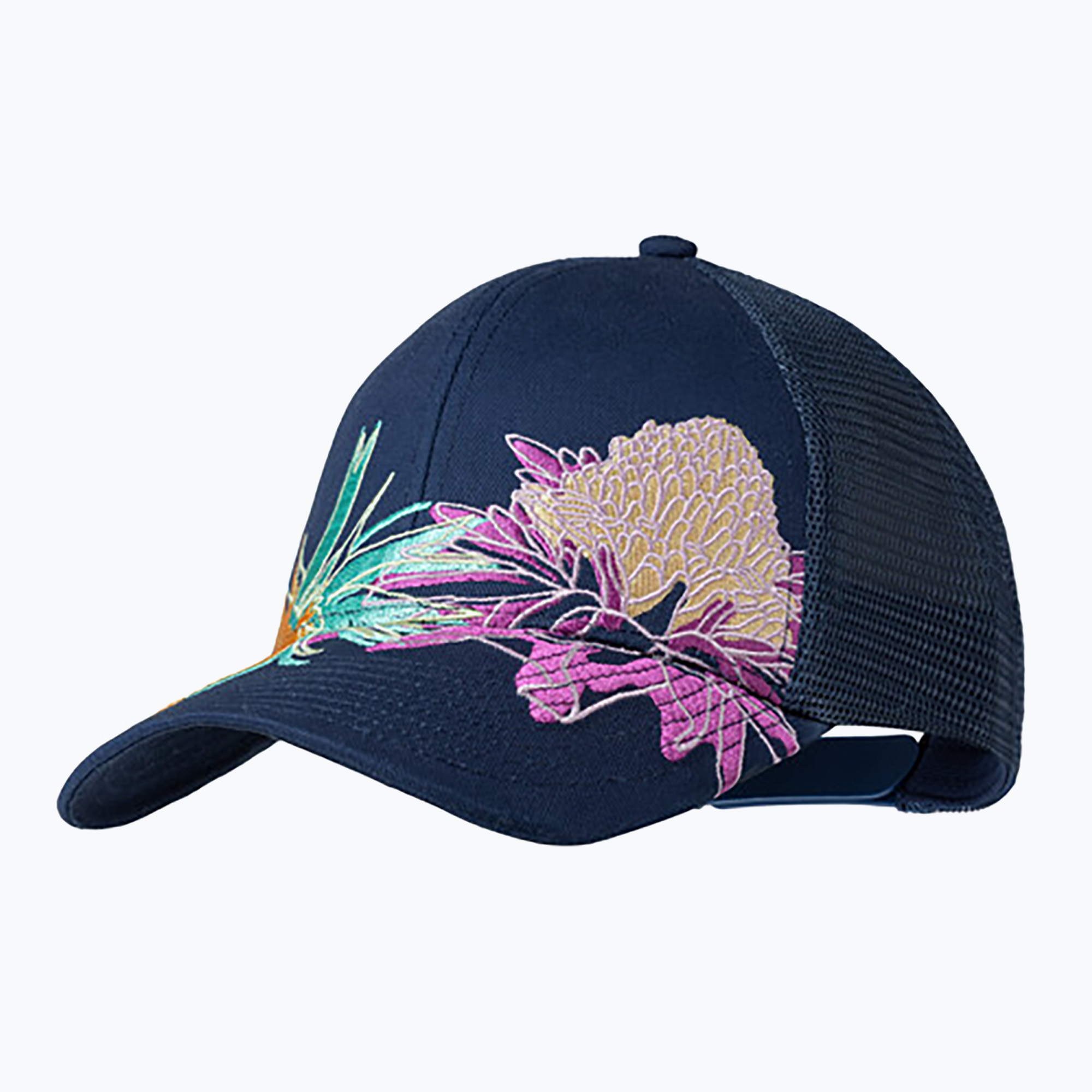 Czapka z daszkiem BUFF Explore Trucker Satry indigo 