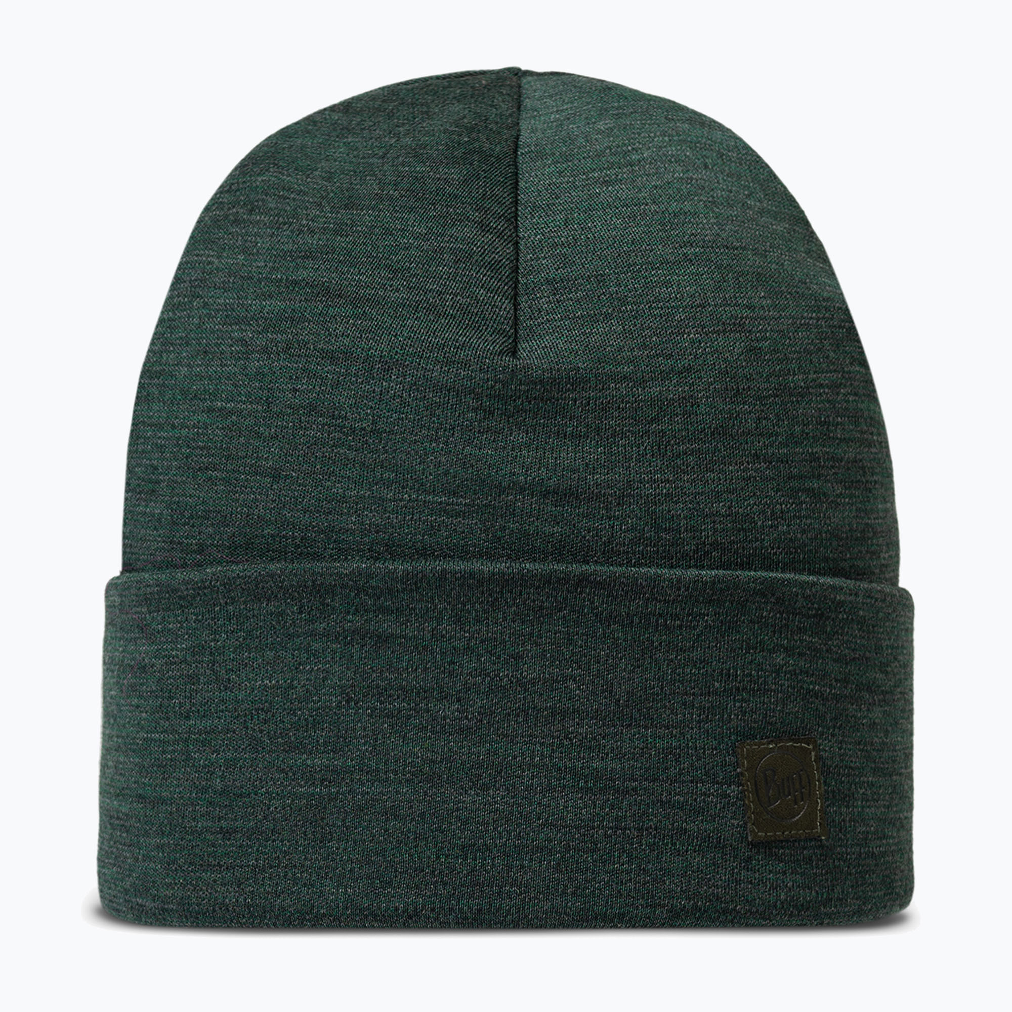 Czapka zimowa BUFF Heavyweight Merino Wool solid forest 