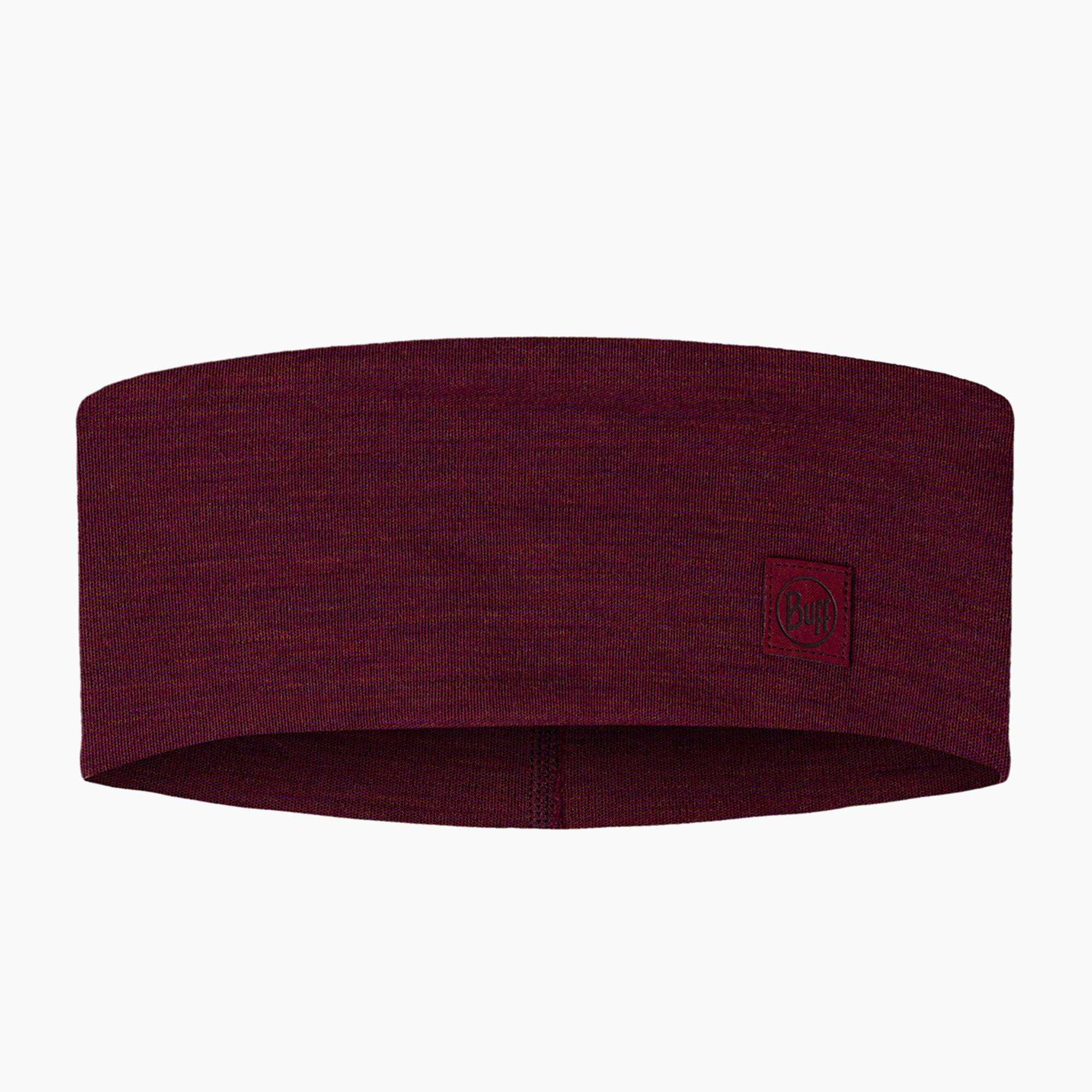 Opaska na głowę BUFF Merino Wide solid tibetan red 