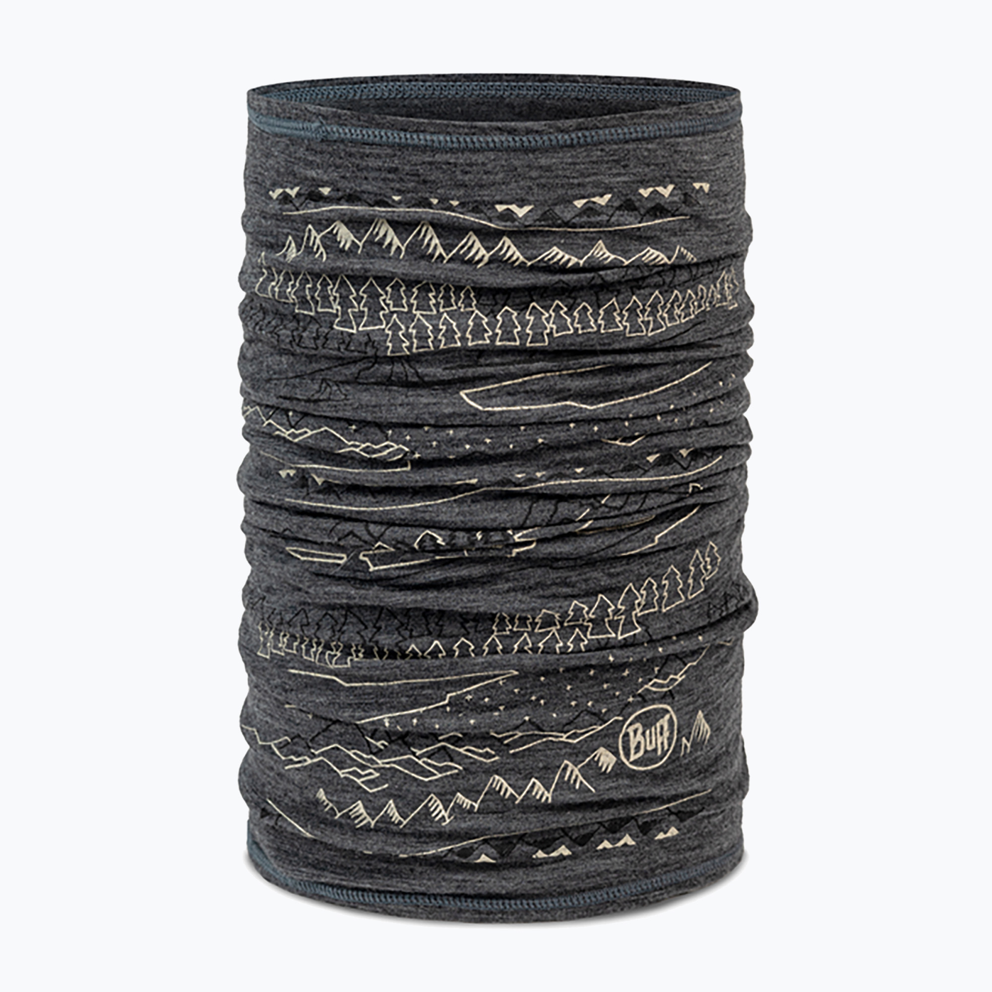 Chusta wielofunkcyjna BUFF Lightweight Merino Wool eirik grey 