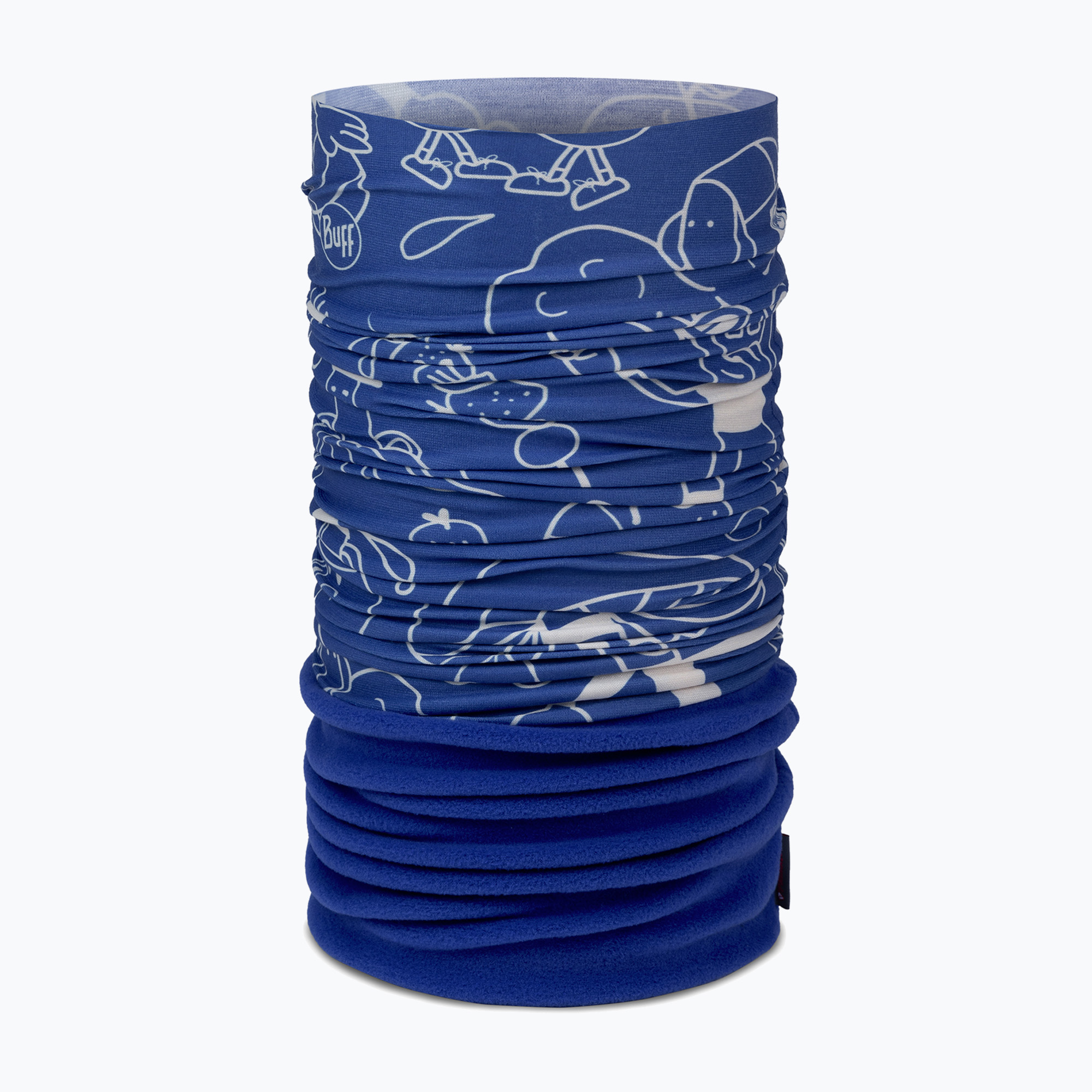 Chusta wielofunkcyjna dziecięca BUFF Polar carty ultramarine 