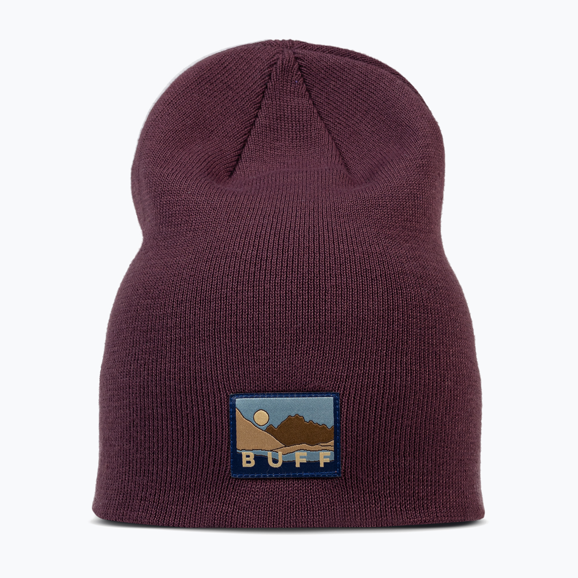 Czapka zimowa BUFF Knitted Lilon long burgundy 