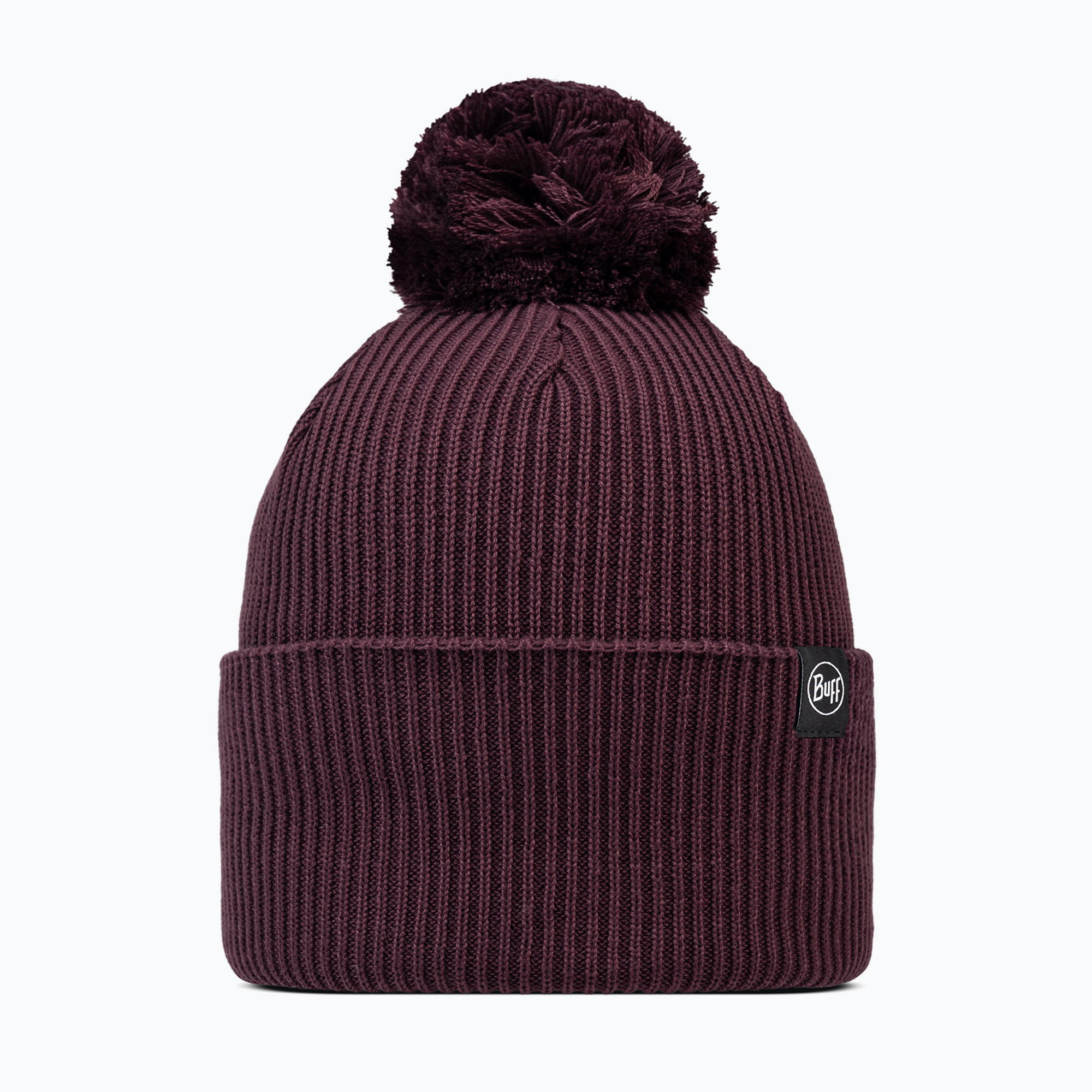 Czapka zimowa BUFF Knitted Renvi burgundy 
