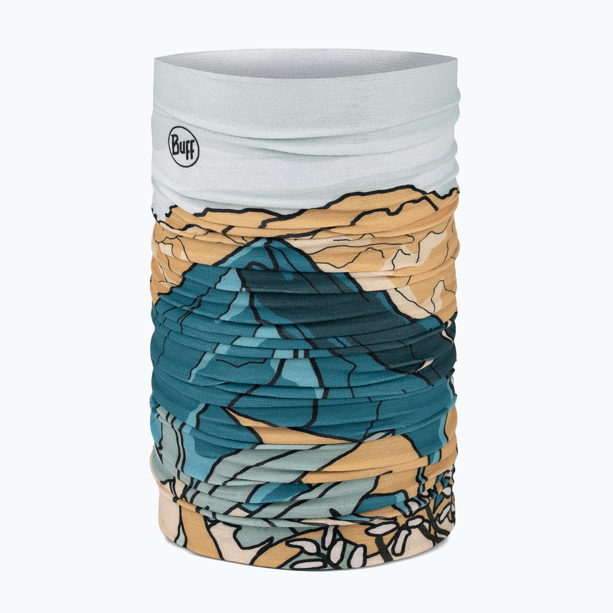 Многофункционална кърпа BUFF Coolnet UV nive teal