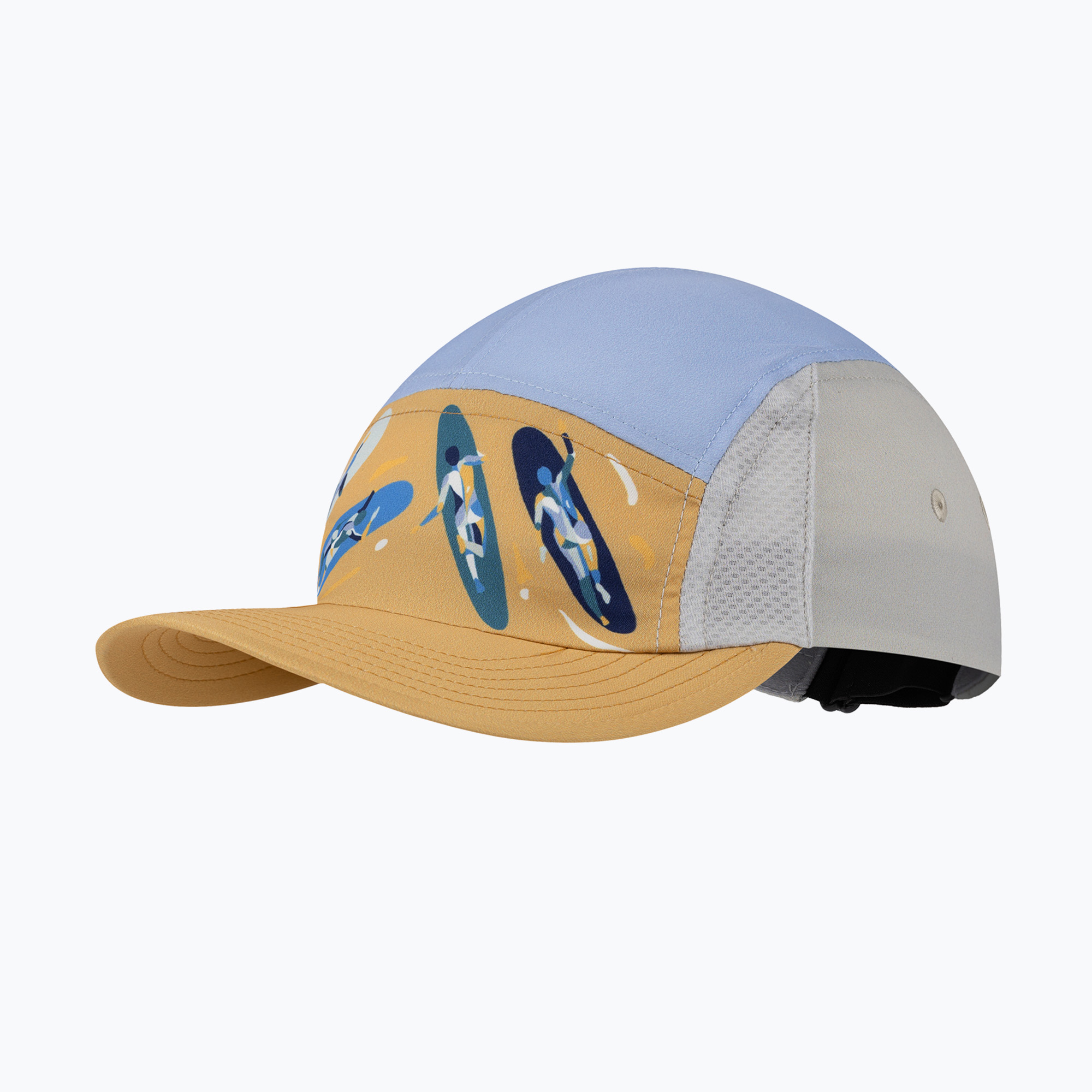 Шапка с козирка BUFF 5 Panel Go luvi glory blue