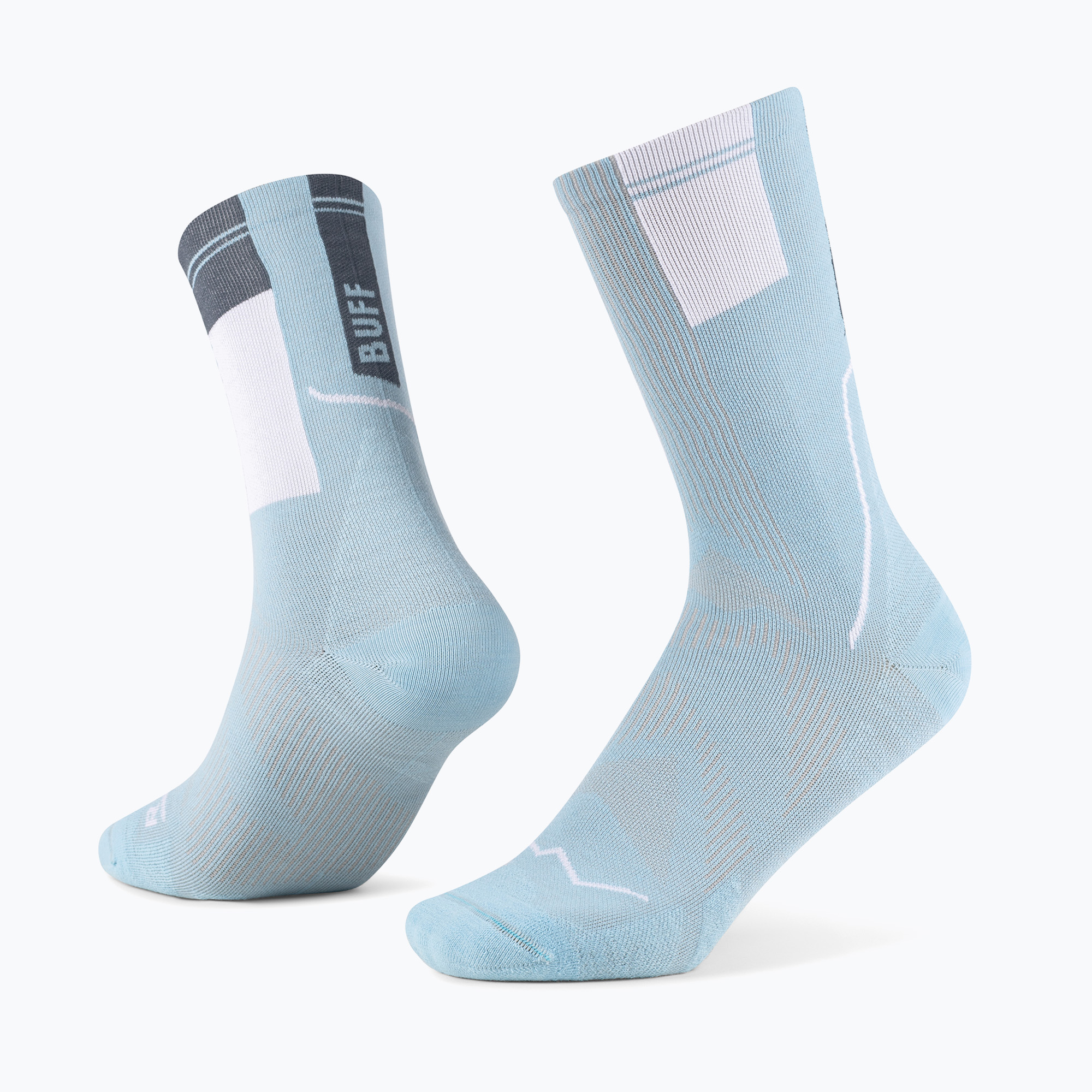 Skarpety BUFF Coolnet Crew dusty blue 