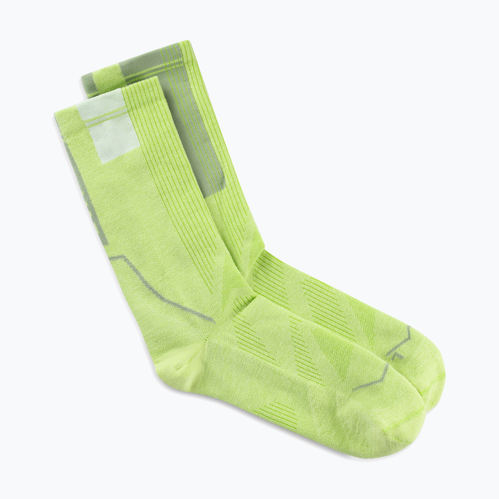 Șosete BUFF Coolnet Crew lime