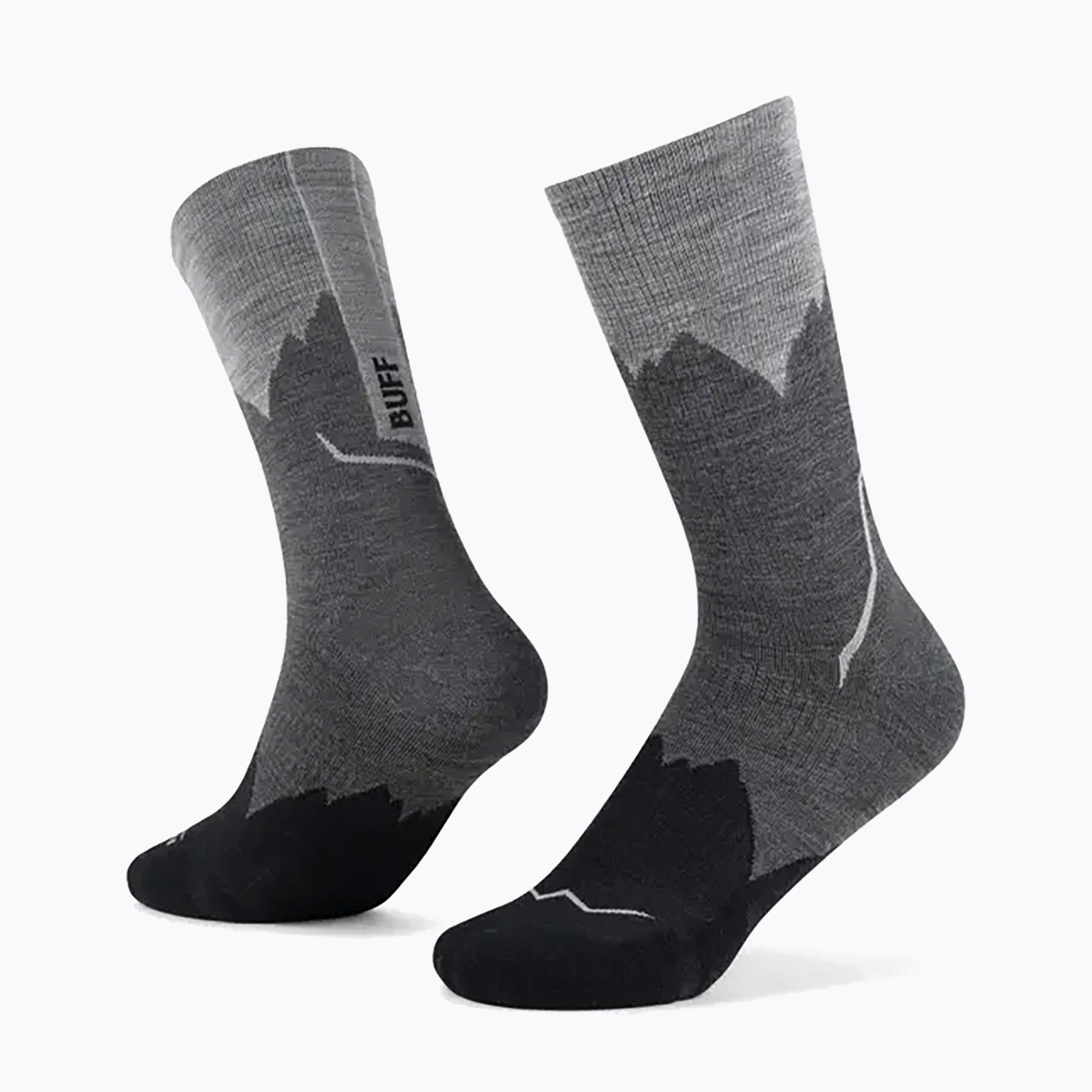 Skarpety BUFF Merino Lightweight Crew LWC3 black 