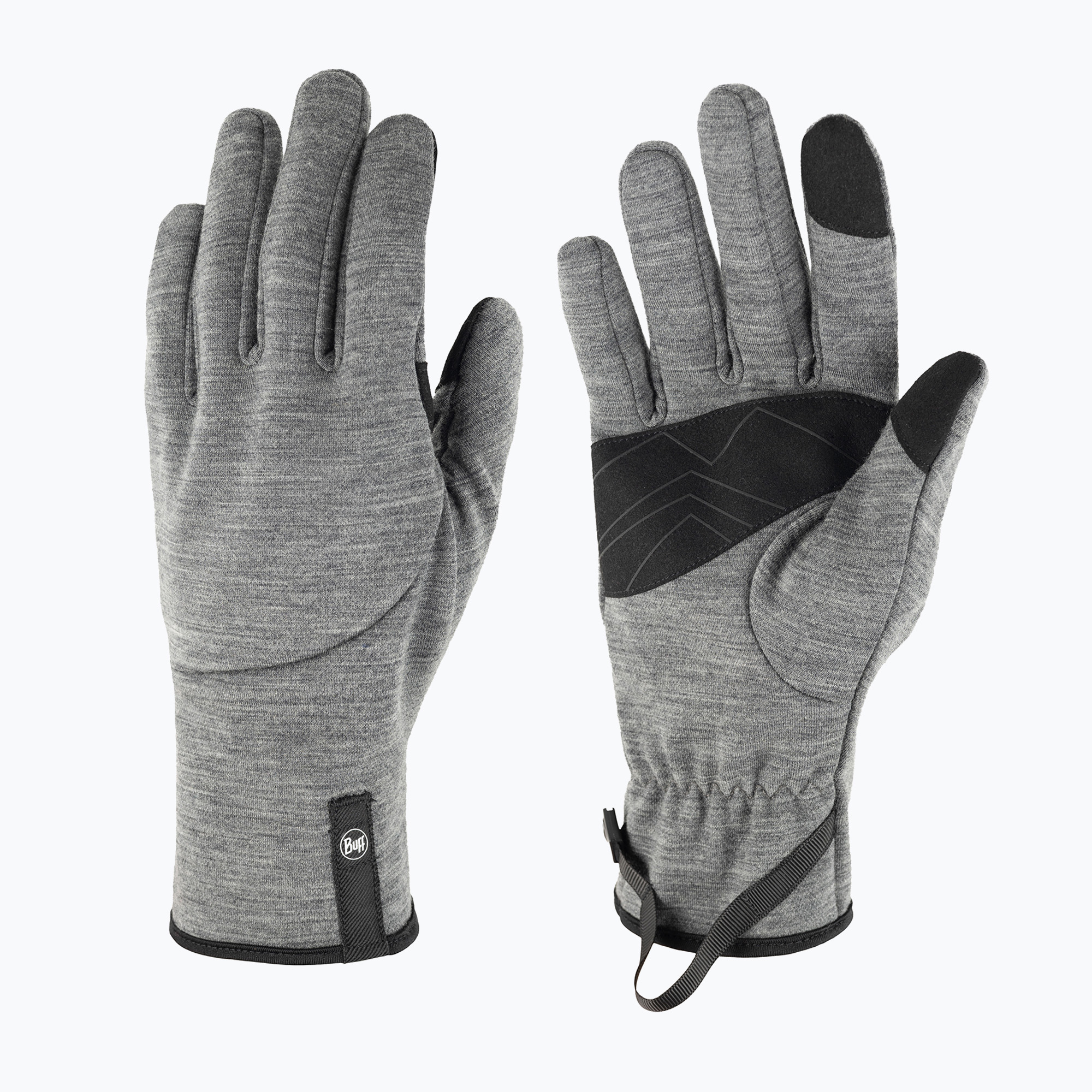 Mănuși BUFF Merino Fleece grey
