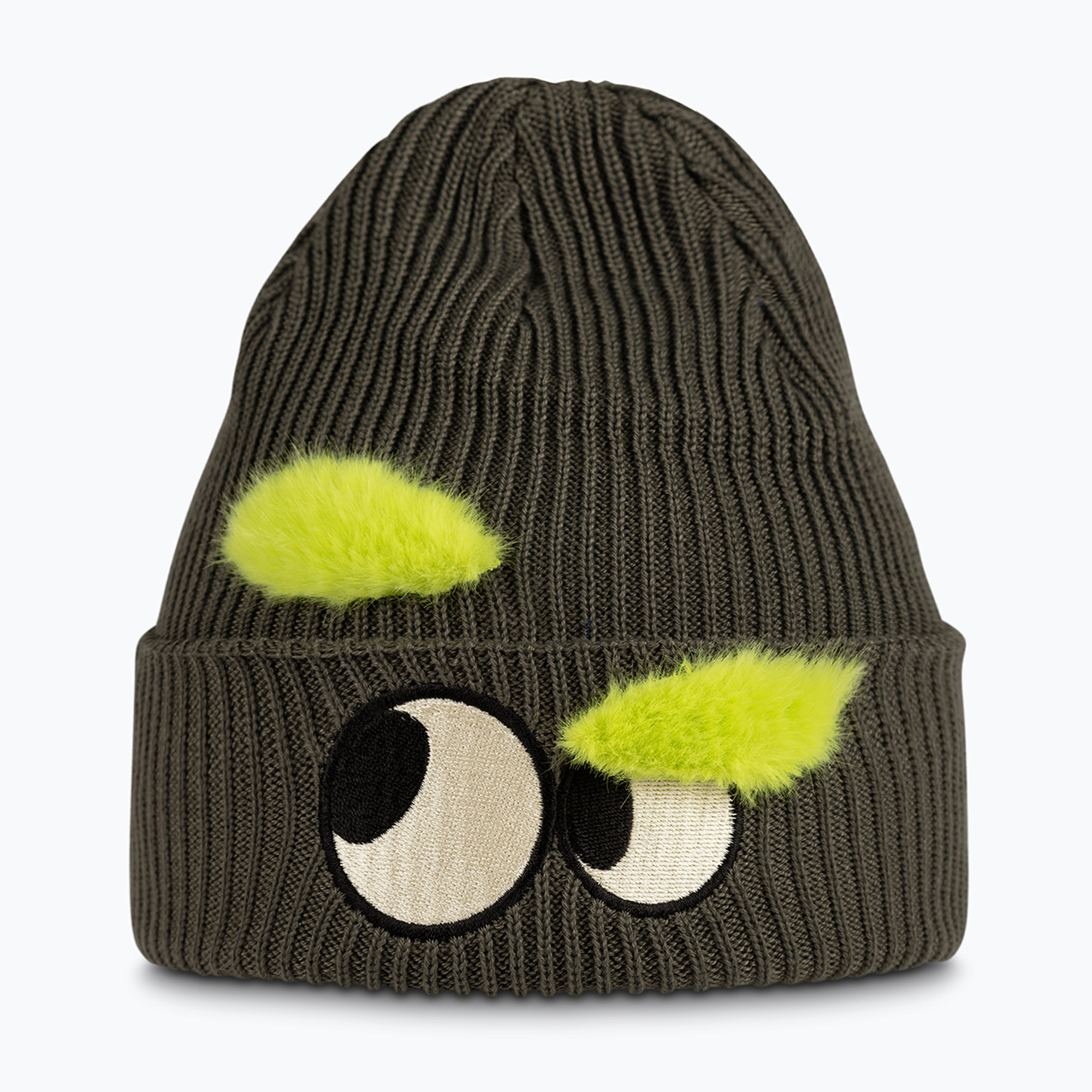 Căciulă de iarnă pentru copii Buff Knitted Fun green