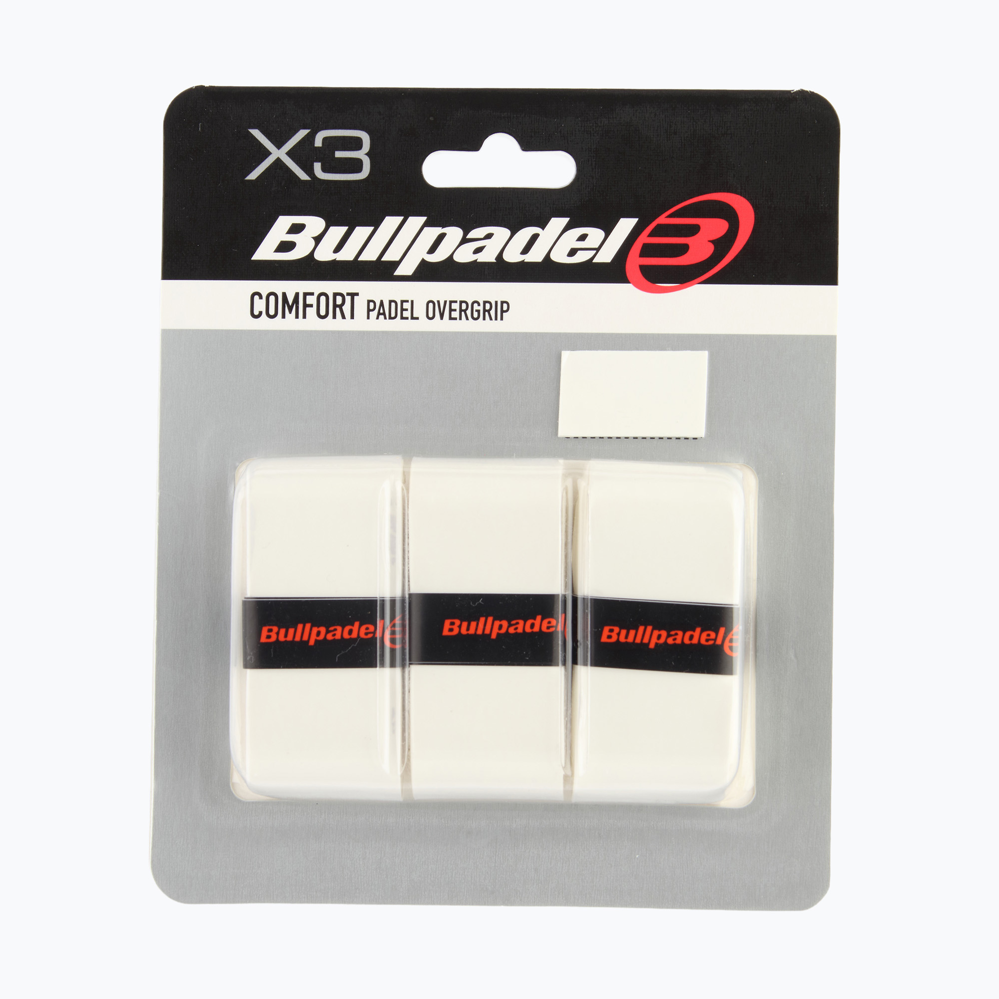 Грипове за падел ракети Bullpadel GB-1200 Comfort 3 pcs. white