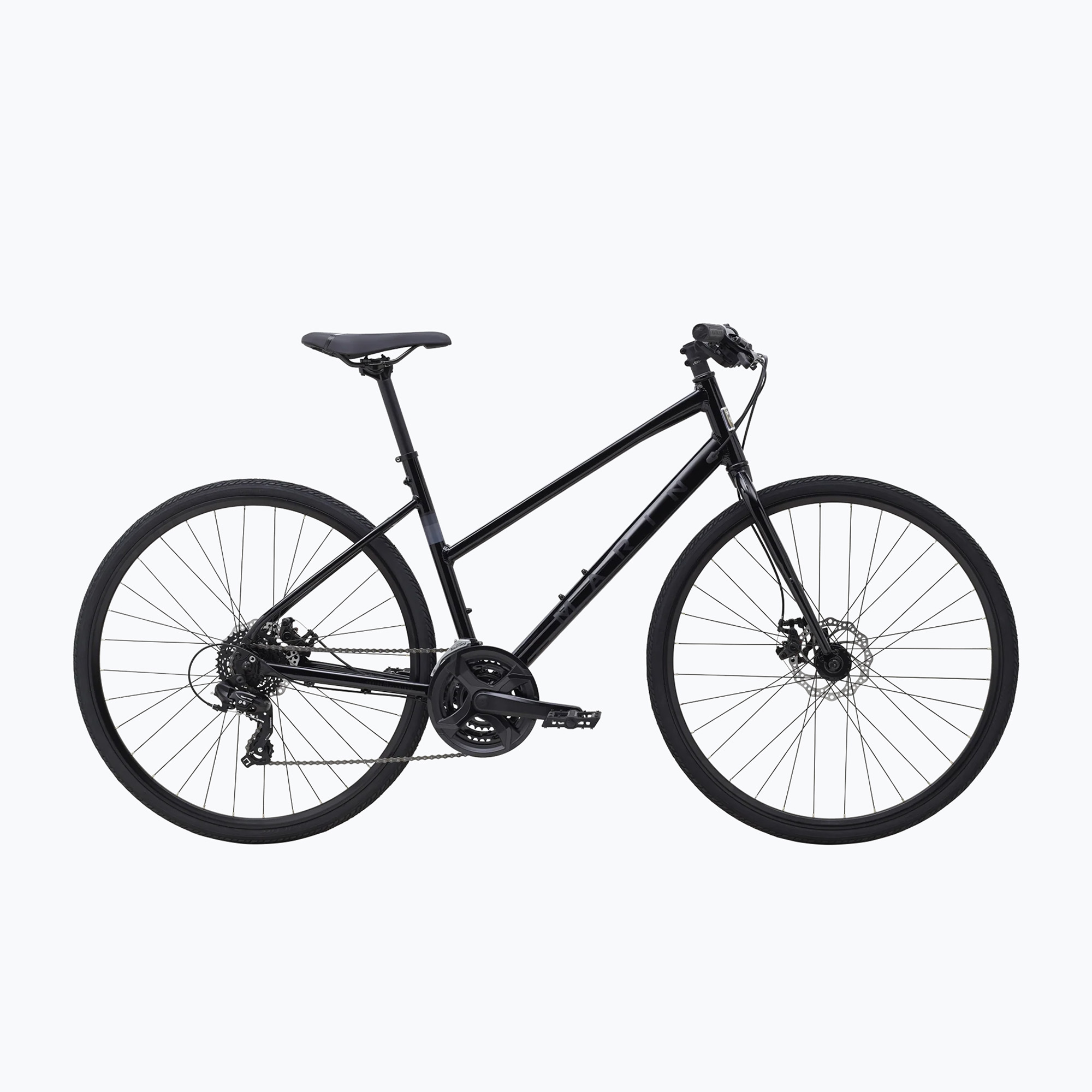 Bicicletă cross pentru femei Marin Fairfax 1 ST 700C black
