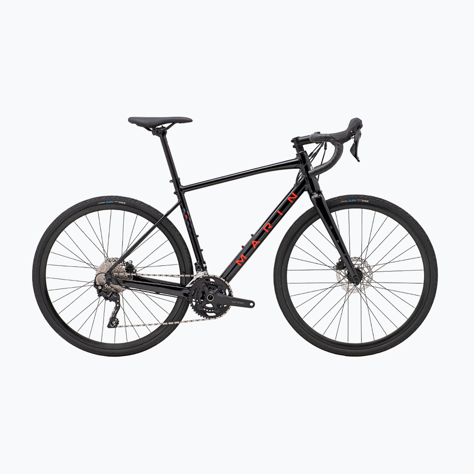 Marin Gestalt 2 700C gloss black/red gravel bike (S)