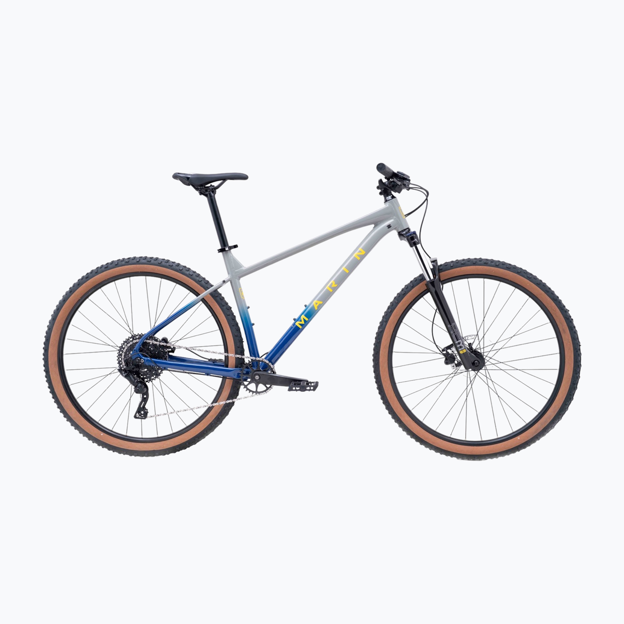 Horský bicykel Marin Bobcat Trail 3 29 lesklý šedý/modrý/žltý (Bobcat Trail 3 29 737524002)