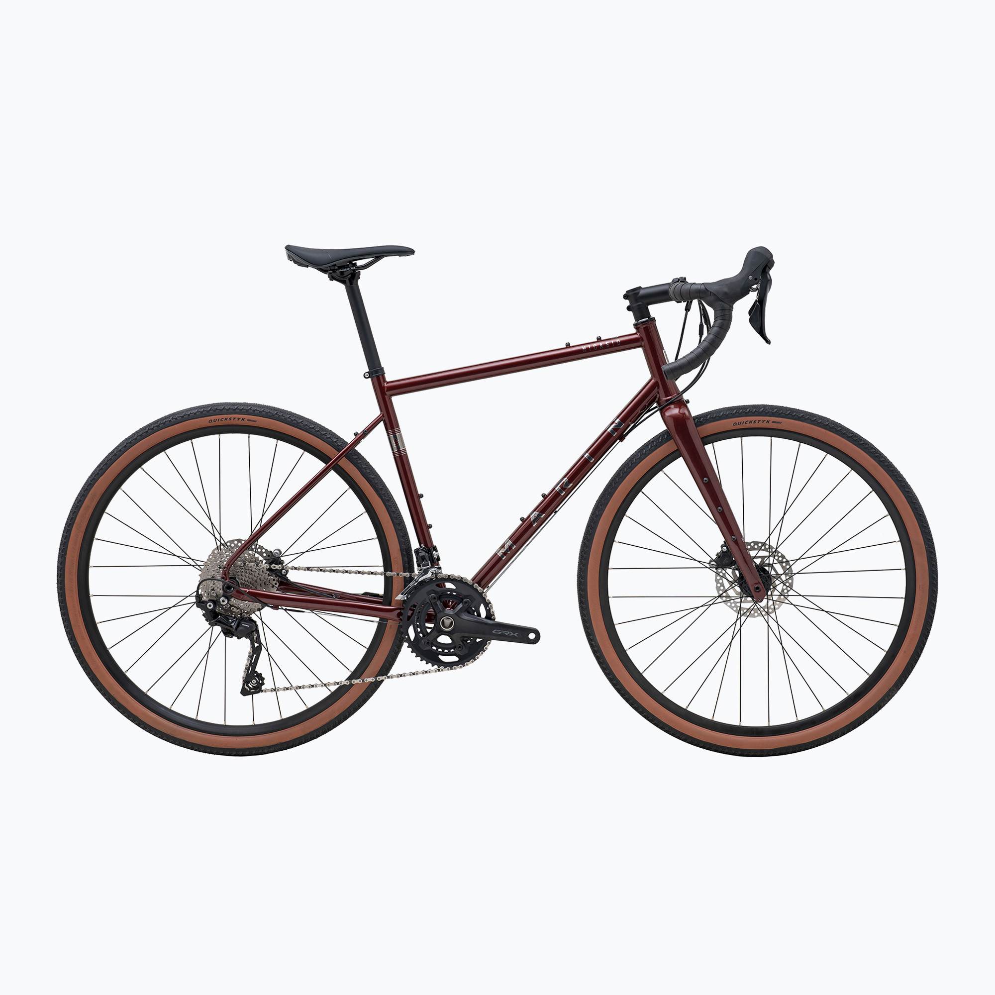 Bicicletă  gravel Marin Nicasio 2 700C gloss red/chrome (Nicasio 2 739092004)