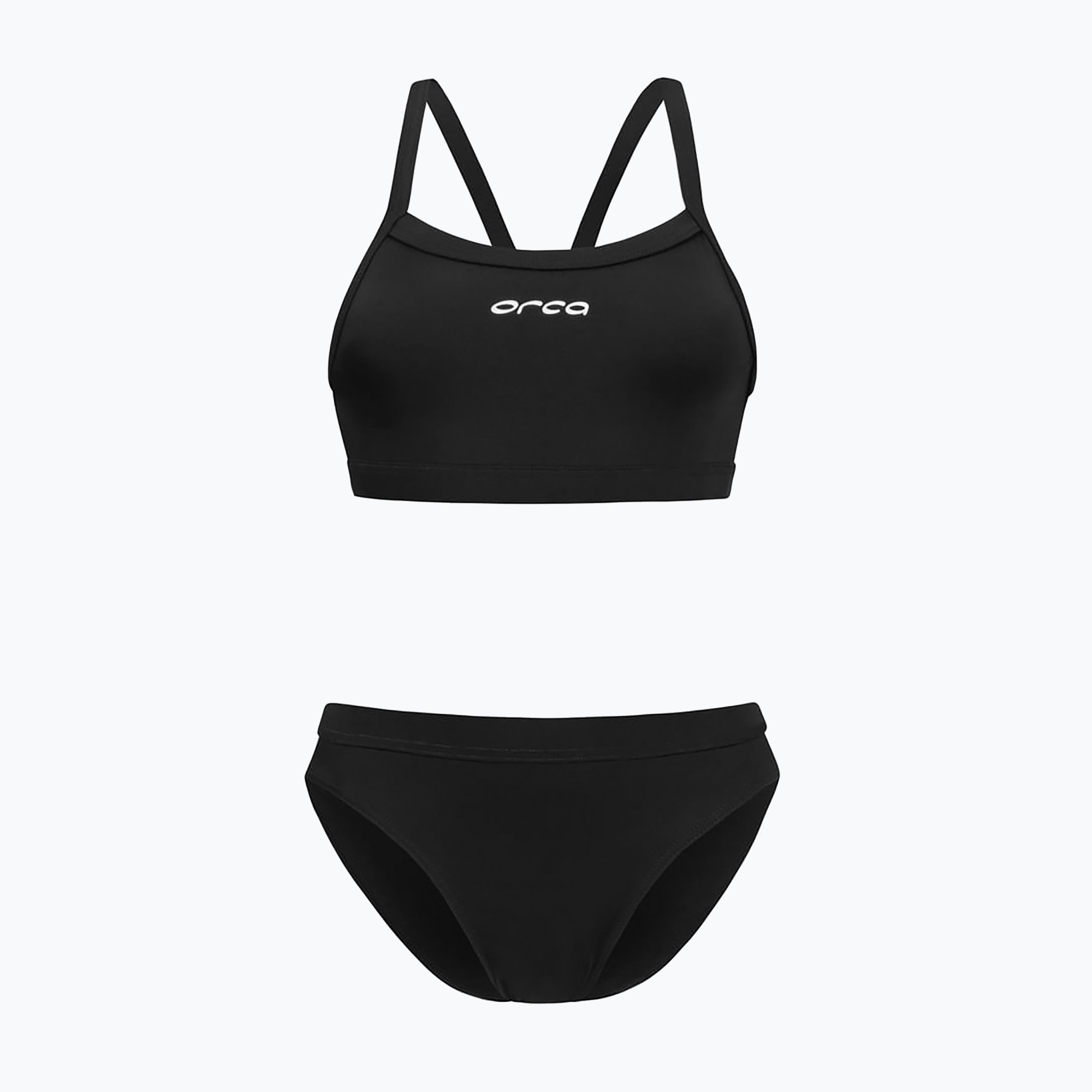 Costume da bagno a due pezzi da donna Orca Core Bikini nero (L) (Core Bikini MS524601)