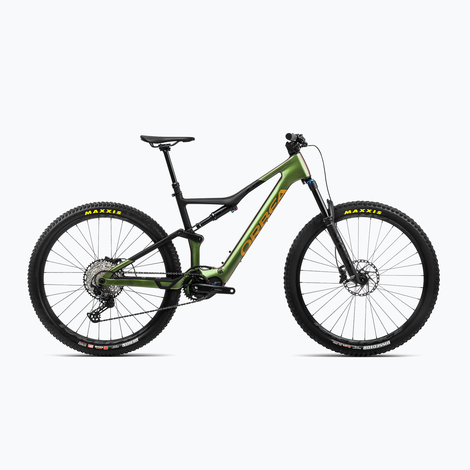 Orbea Rise M20 42V 360Wh 2023 chameleón goblin zelený/čierny elektrický bicykel (Rise M20 N37407V1)