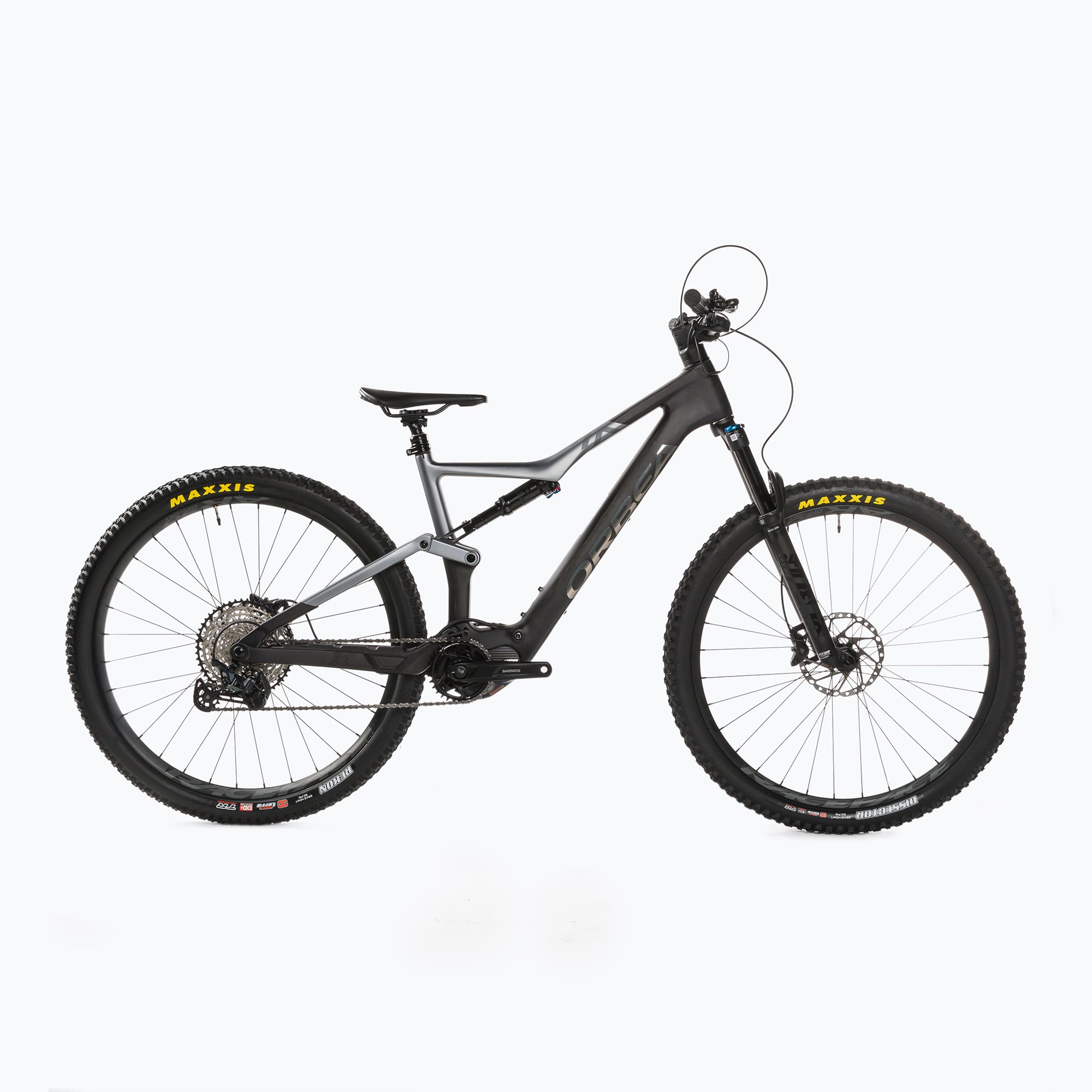 Orbea Rise M20 silver/black electric bike 2023 N37405V2 (L)