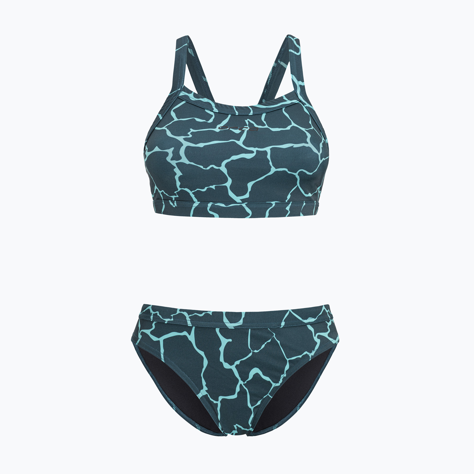 Costume da bagno a due pezzi da donna Orca Core Bikini verde scuro (XS) (Core Bikini MS524675)