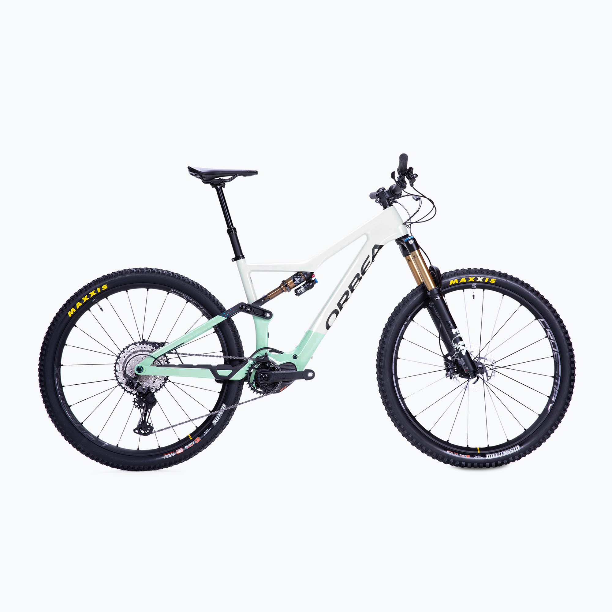 Bicicleta electrică Orbea Rise M10 alb (Rise M10 M36118YV)