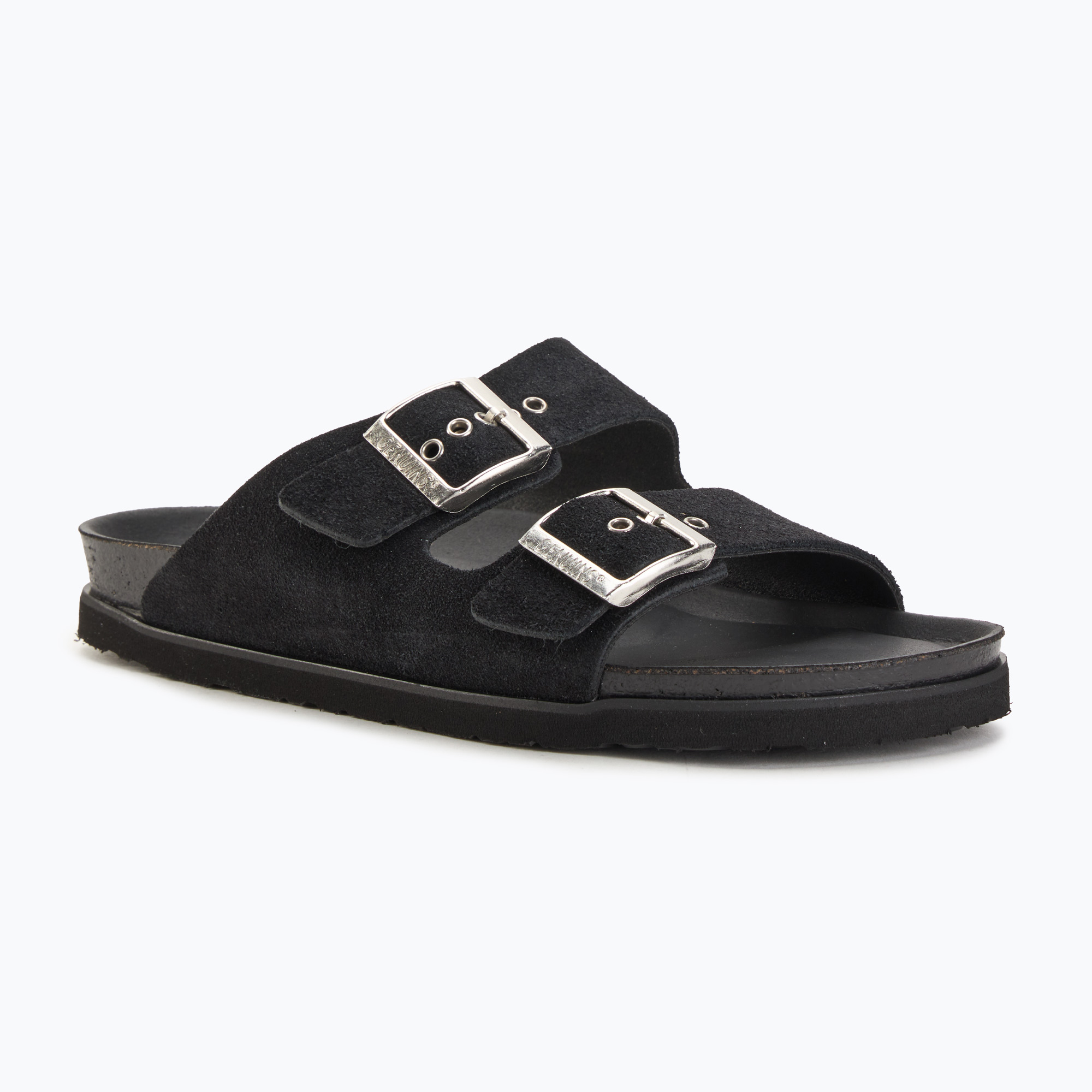 Klapki damskie Genuins Hawaii Velour black 