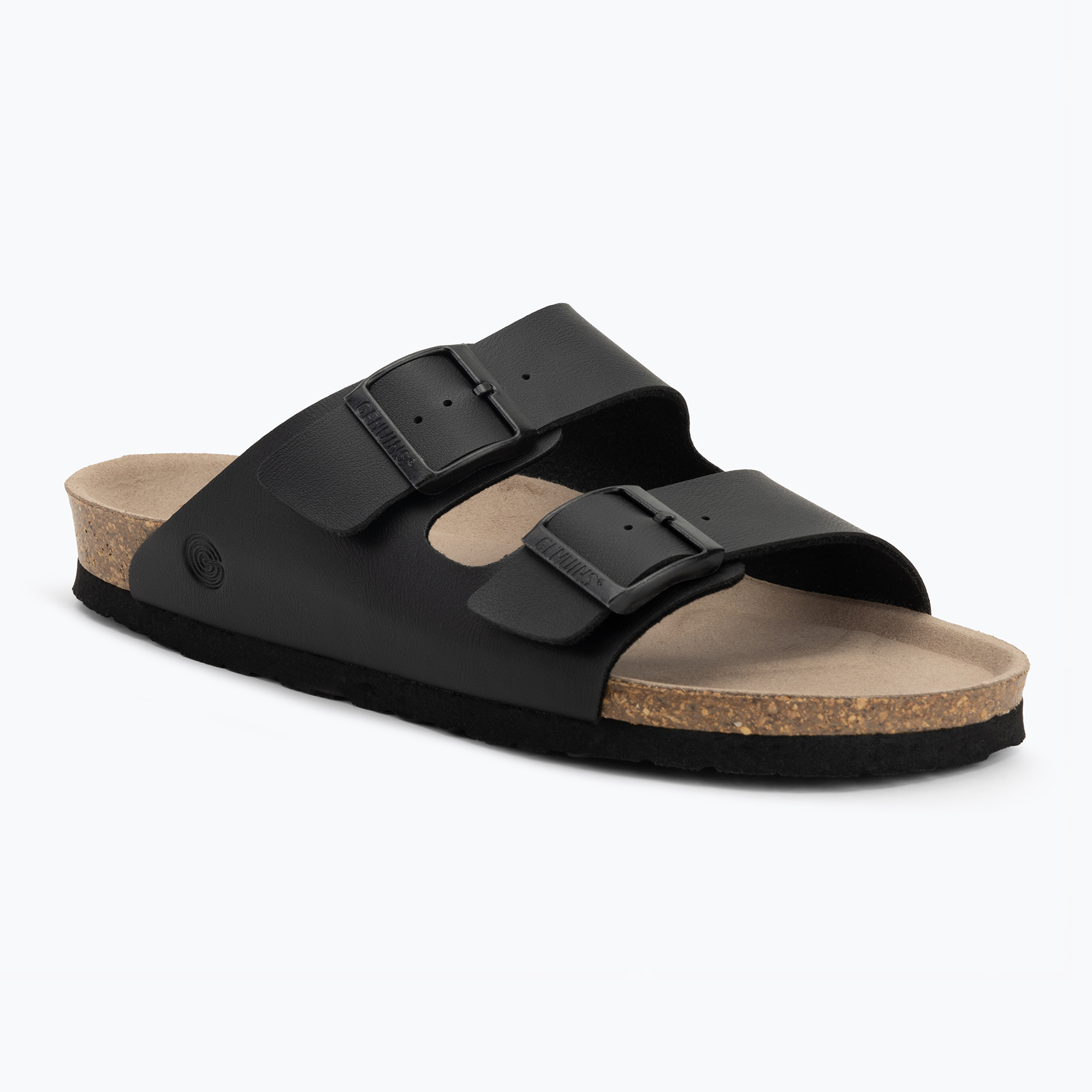 Klapki damskie Genuins Hawaii Vegan black 