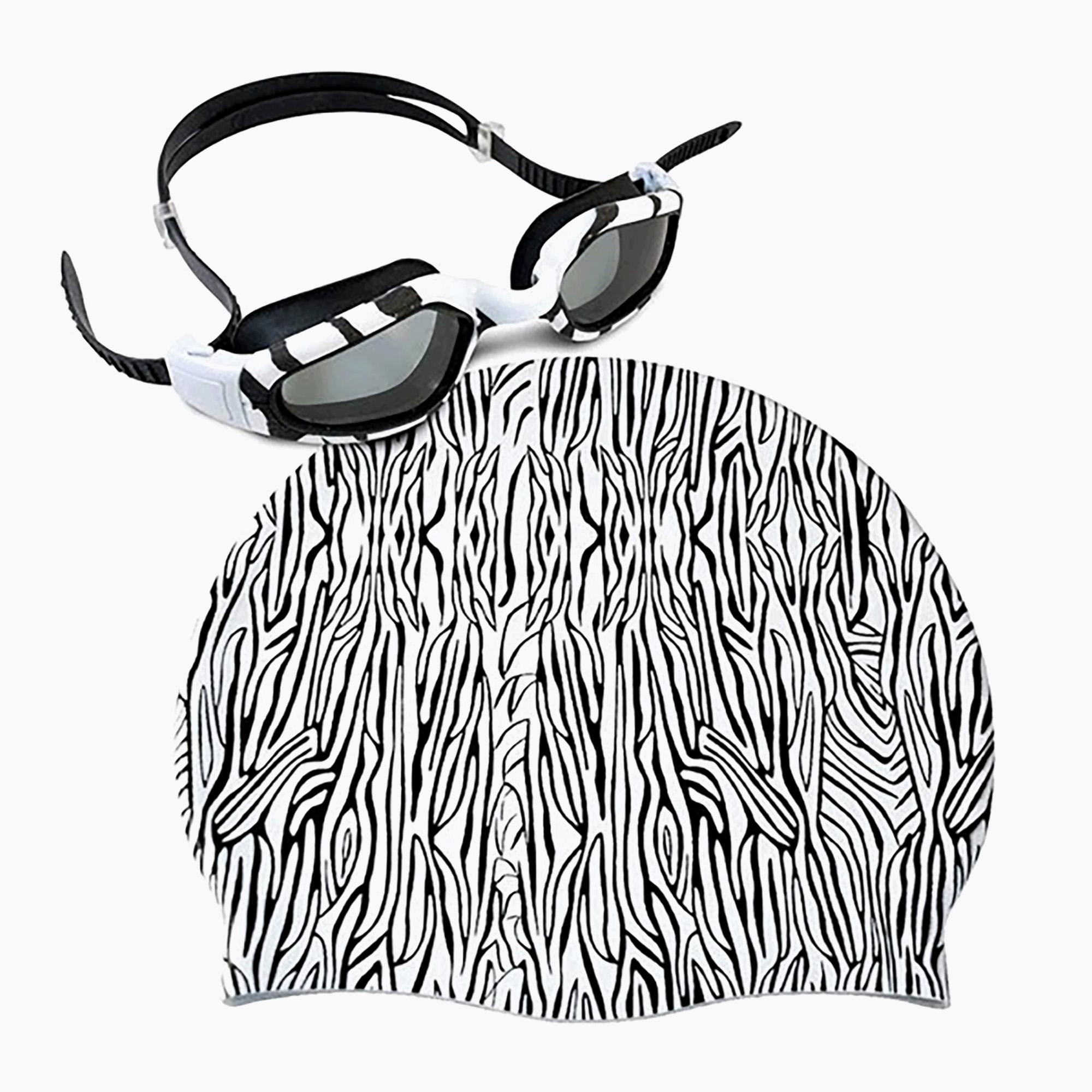 Комплект RAS WT шапка   очила бяла