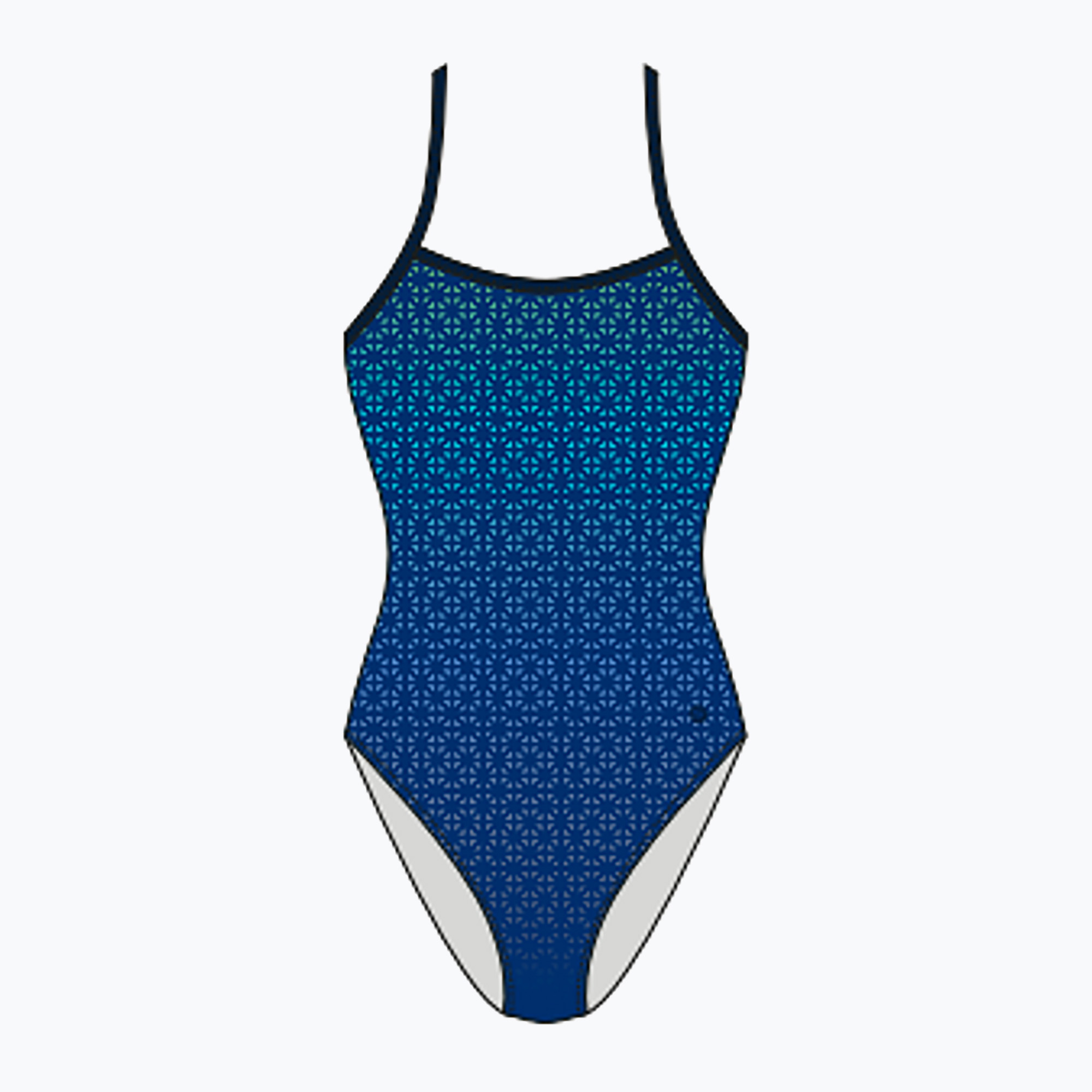 Dámske jednodielne plavky RAS Diamond Active Back (Diamond Active Back T1371)