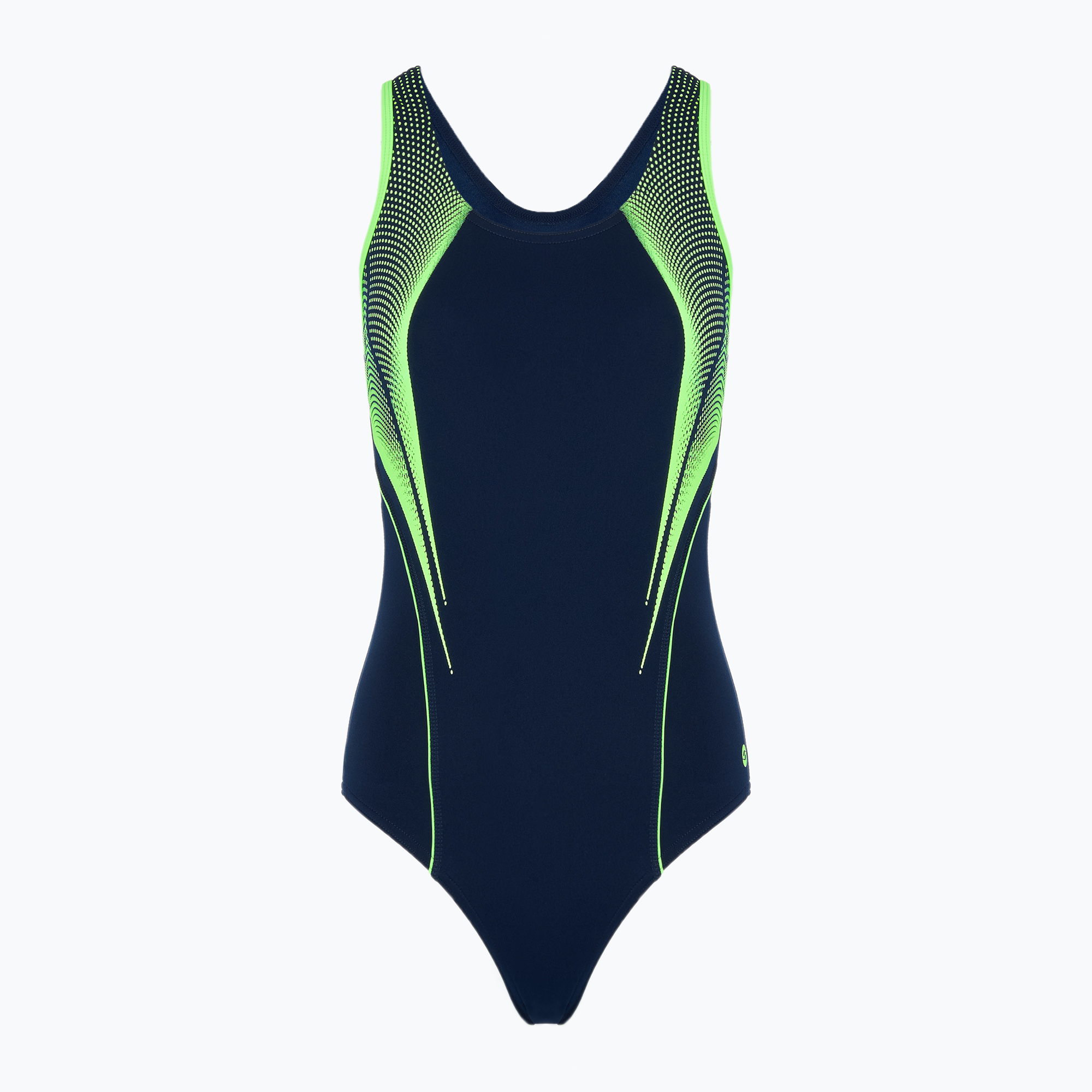 Дамски бански от една част RAS Cleo Classic Back navy