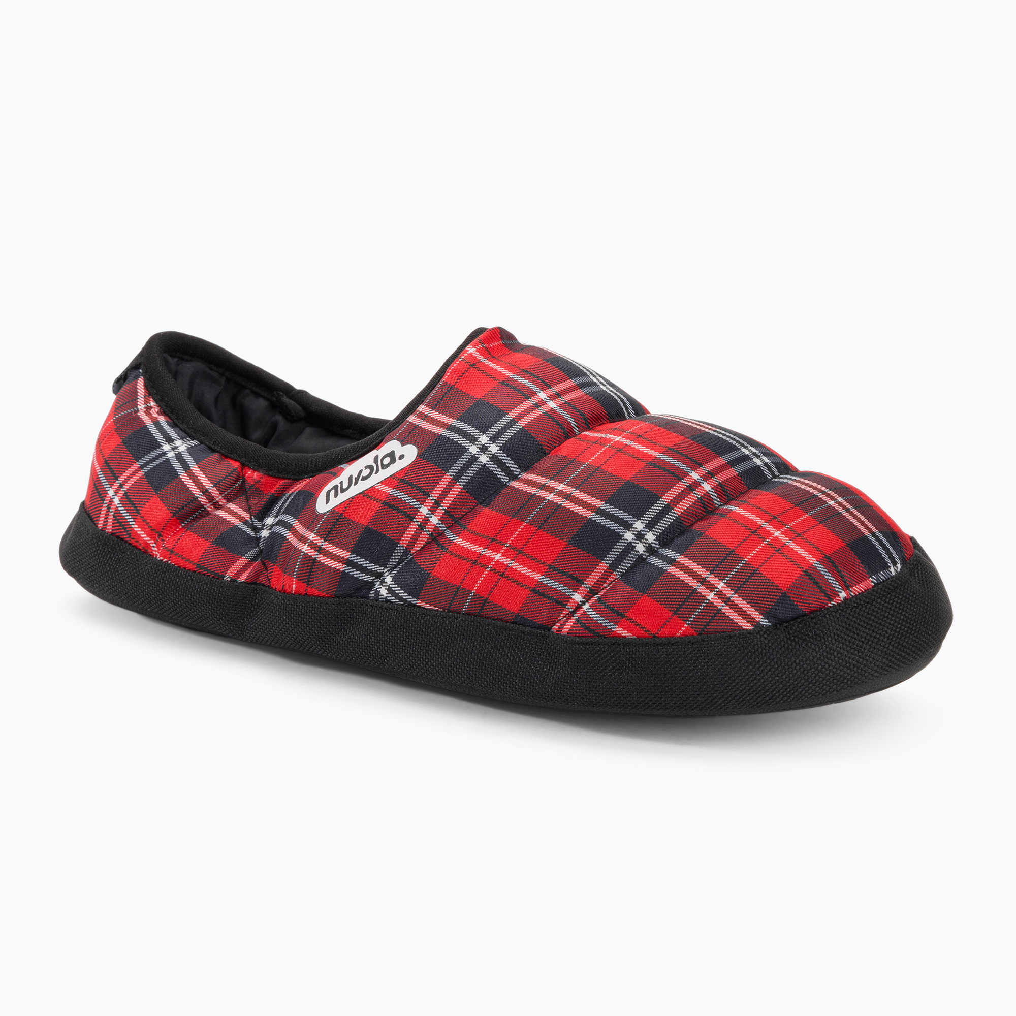 Nuvola Classic Scot red winter slippers
