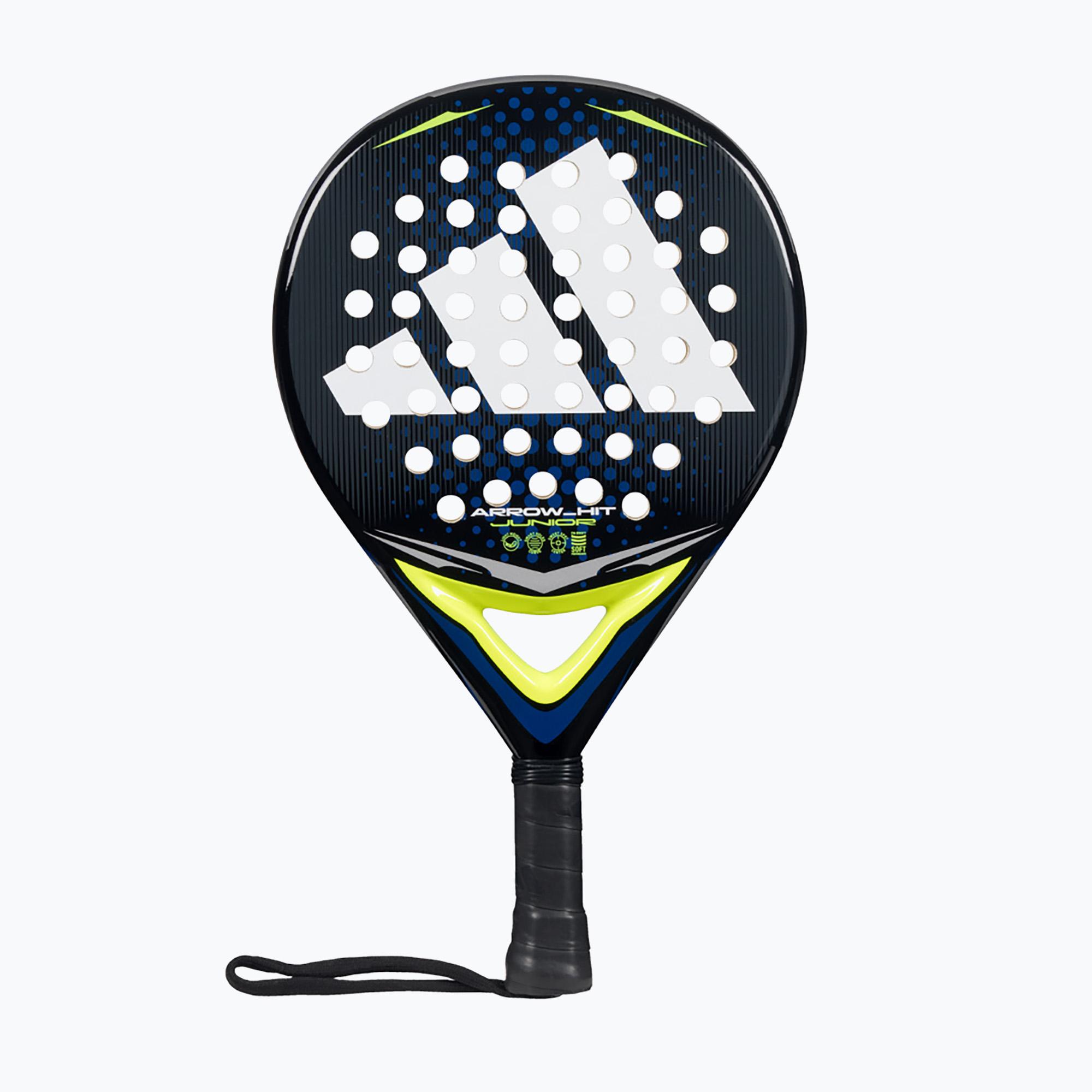 Rakieta do padla dziecięca adidas Arrow Hit Junior white/blue 