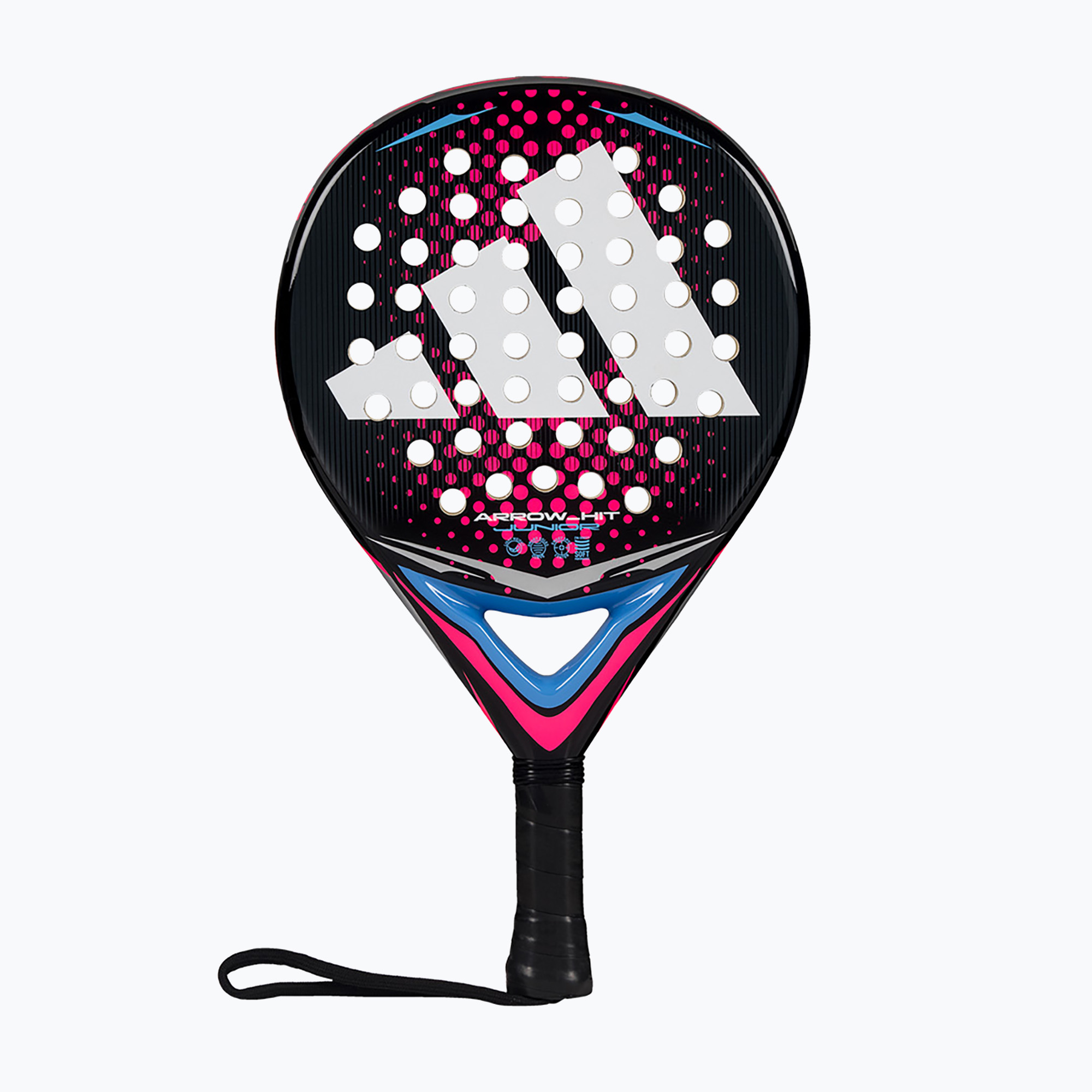 Rakieta do padla dziecięca adidas Arrow Hit Junior white/pink 