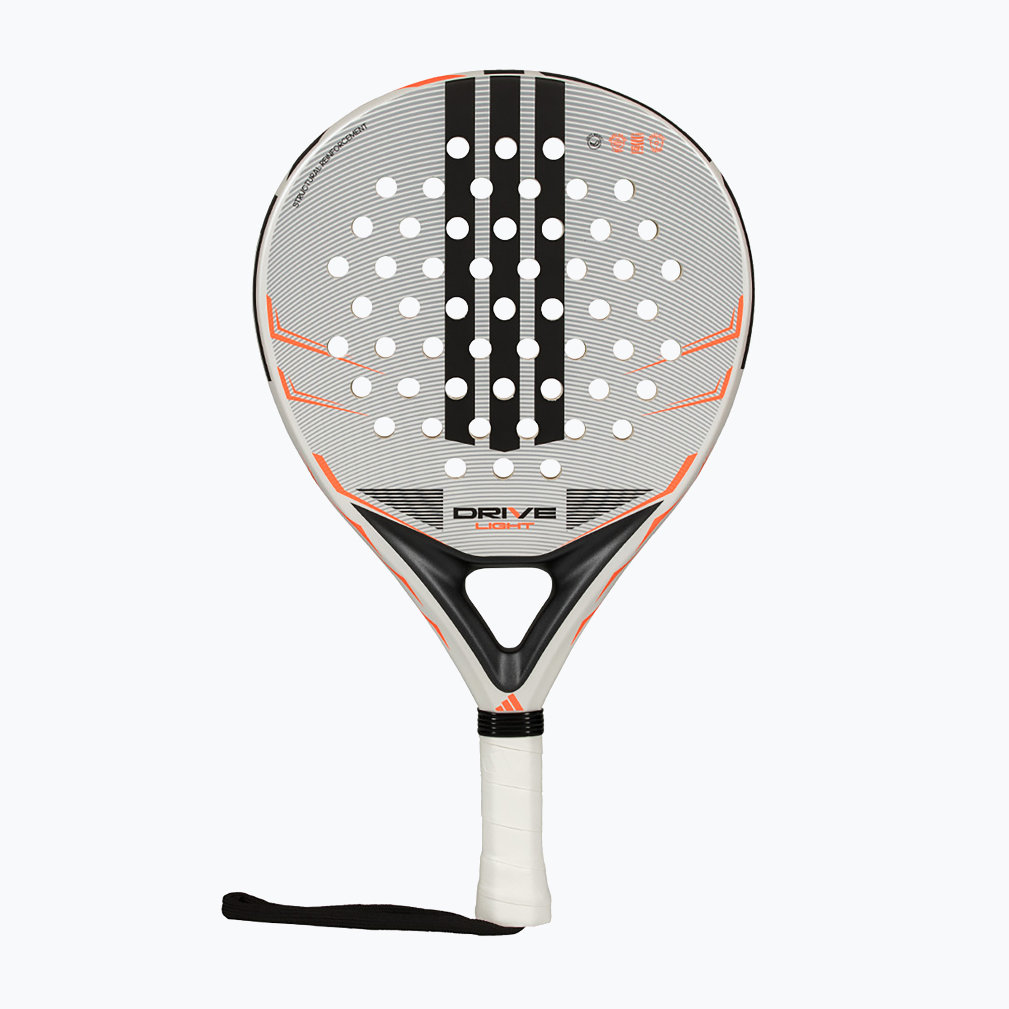 Ракета за падел adidas Drive Light 2026 white/orange