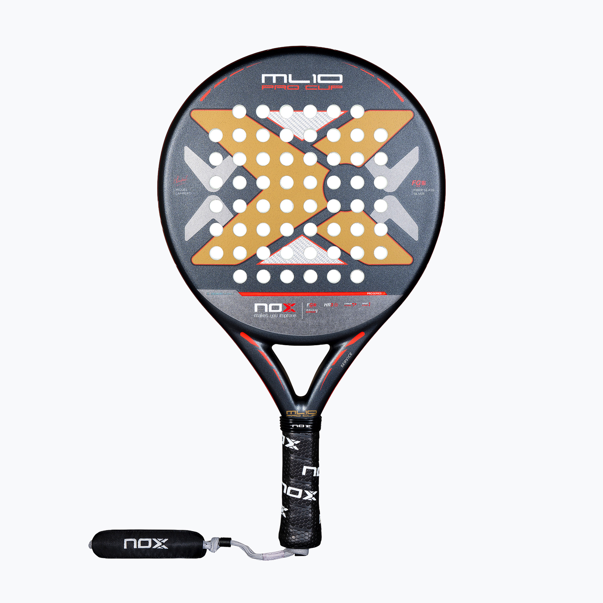 Rachetă de padel  NOX ML10 Pro Cup Rough Surface By Miguel Lamperti