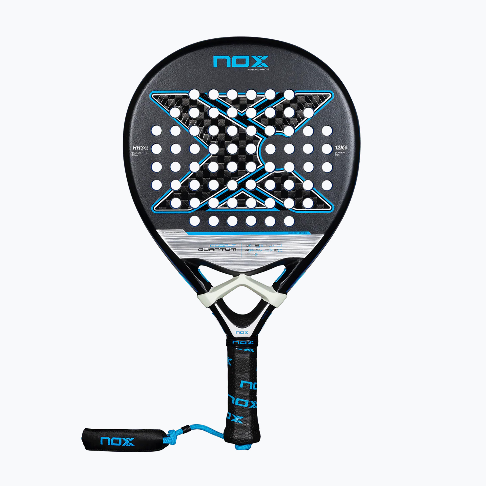 Rachetă de padel NOX Quantum Cobalt 12K (Quantum Cobalt 12K PLUXQCOB25)
