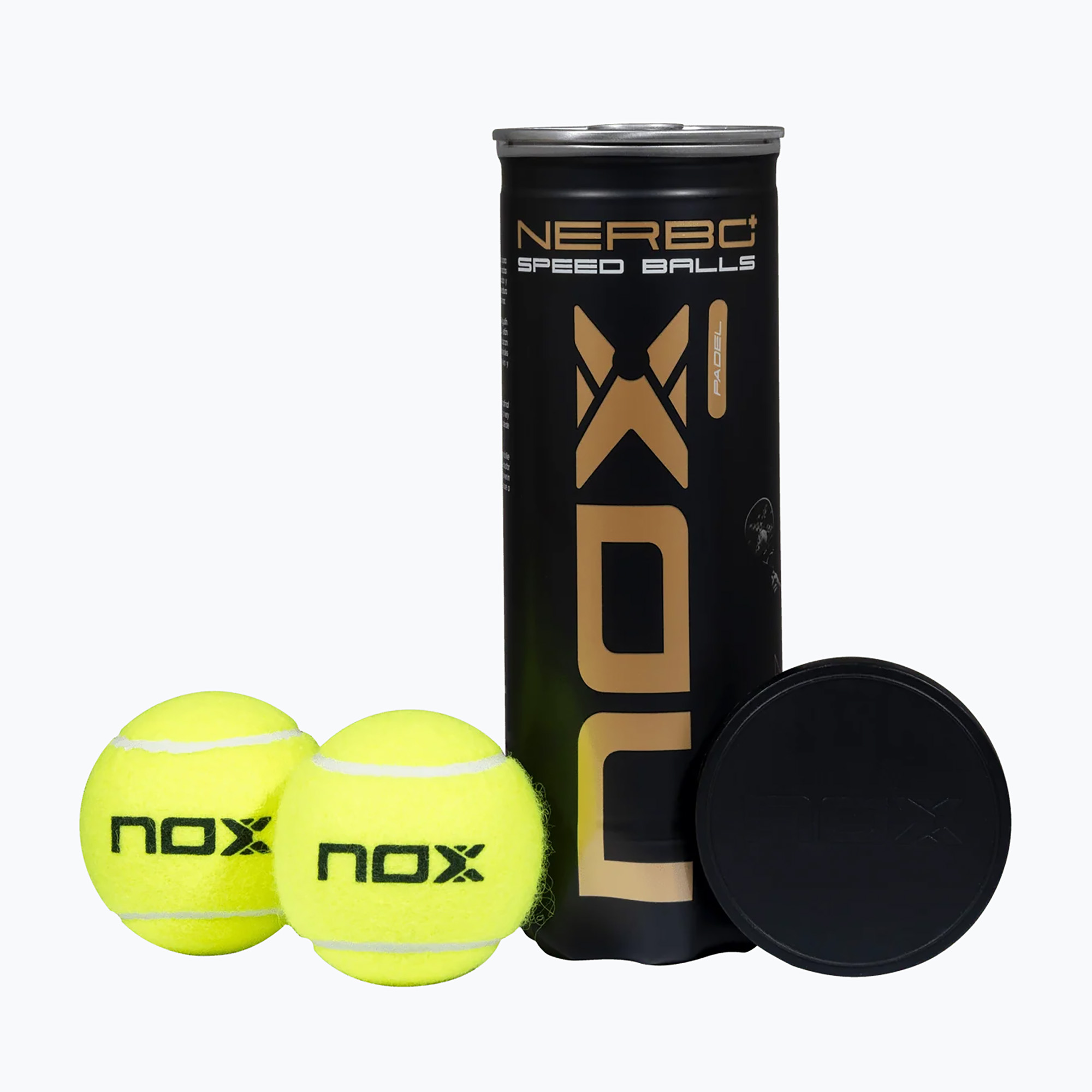 Топки за падел NOX Nerbo Speed 3B 3 pack yellow