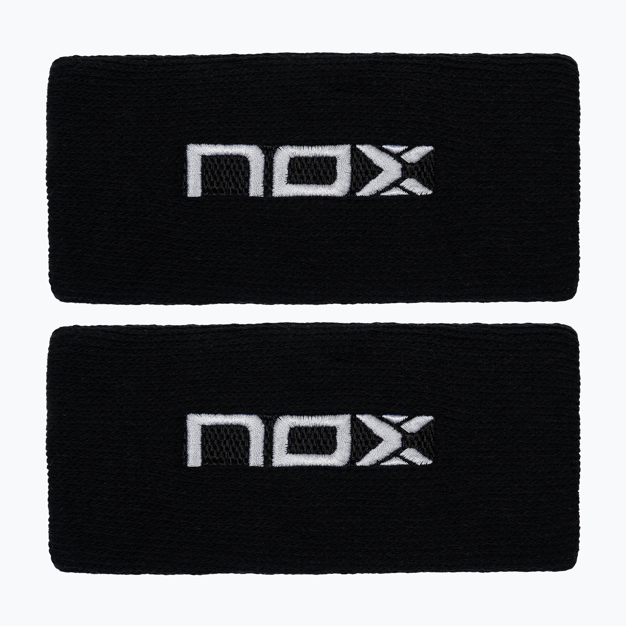 Хавлиени накитници NOX Wristband with Logo 2 szt. black/white