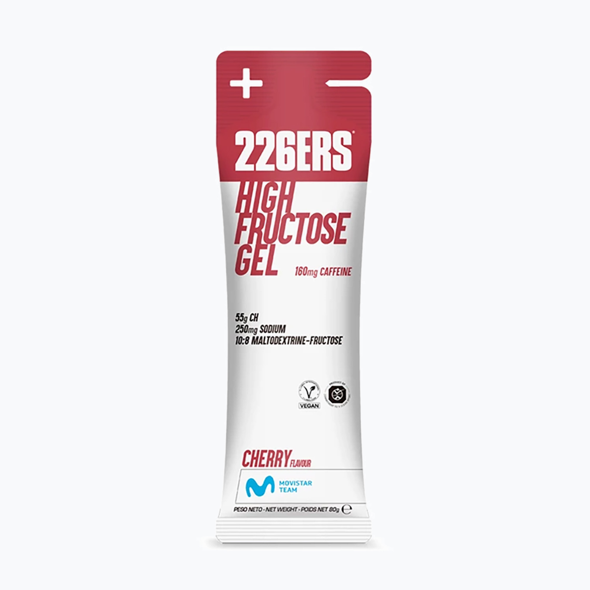 Gel energetic 226ERS High Fructose Gel 80g vișine (High Fructose Gel 5796)