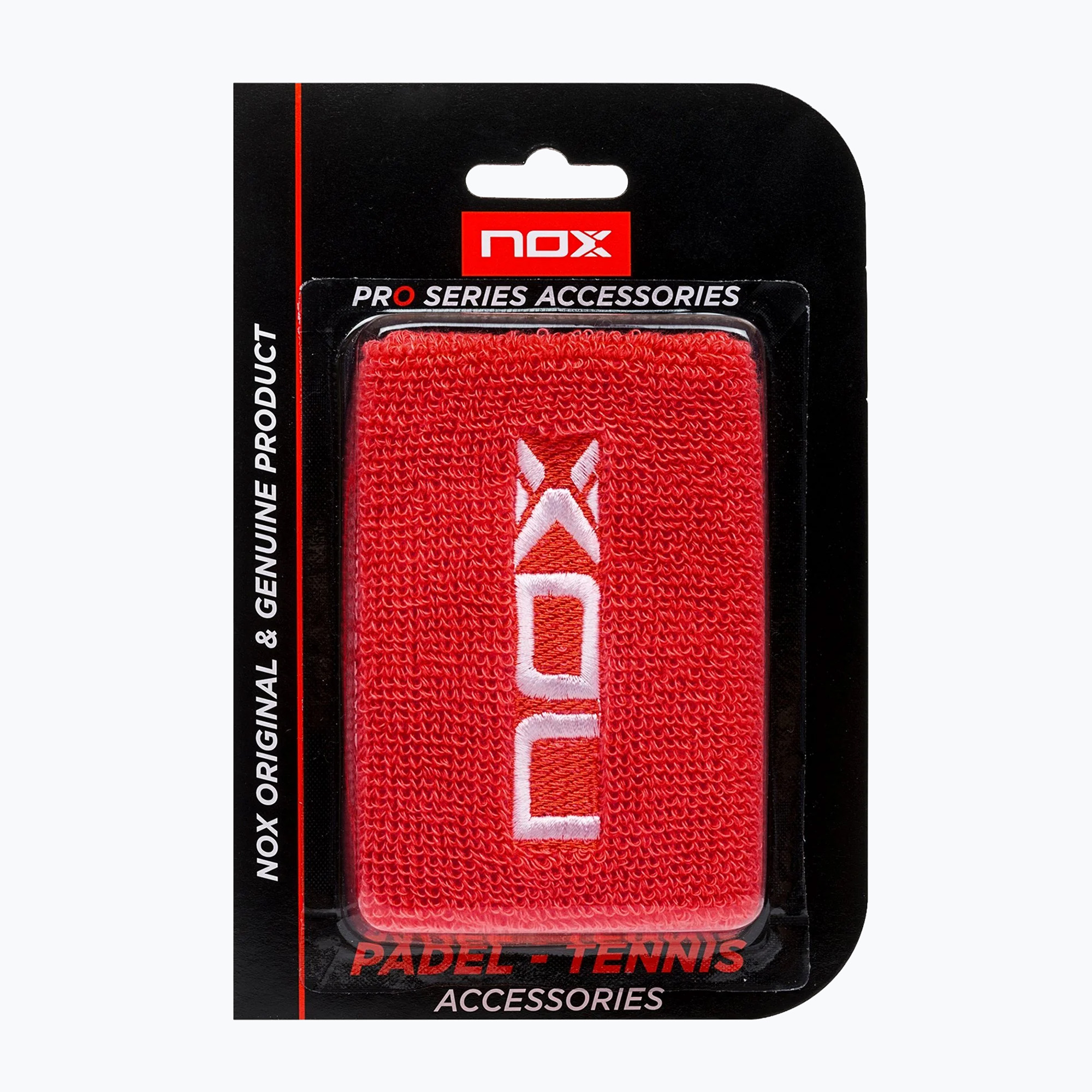 Benzi de încheietură NOX Wristband with Logo 2 szt. white/blue